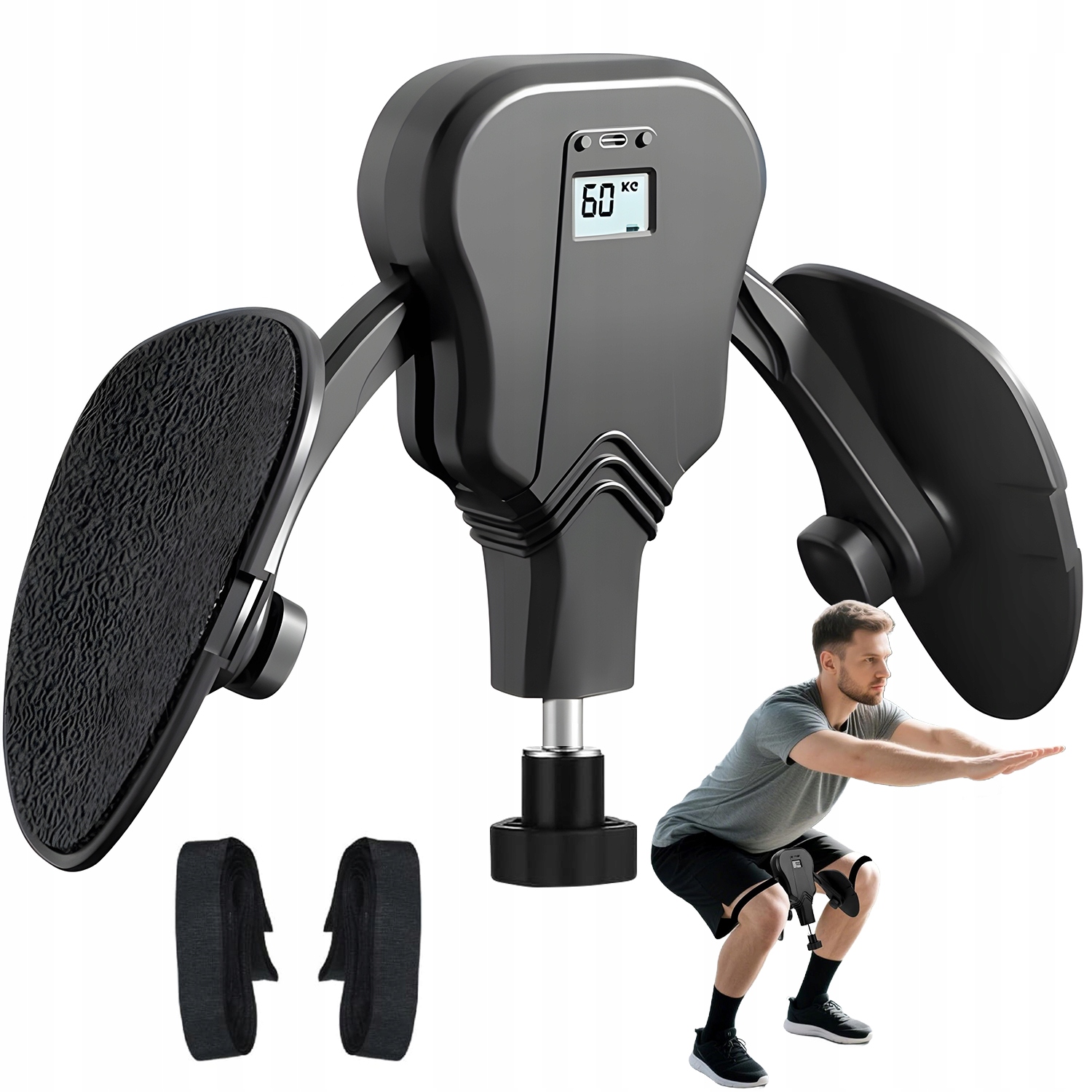 Multifunkční Posilovač Stehen 20 Až 60 Kg S Regulací Odporu A Počítadlem