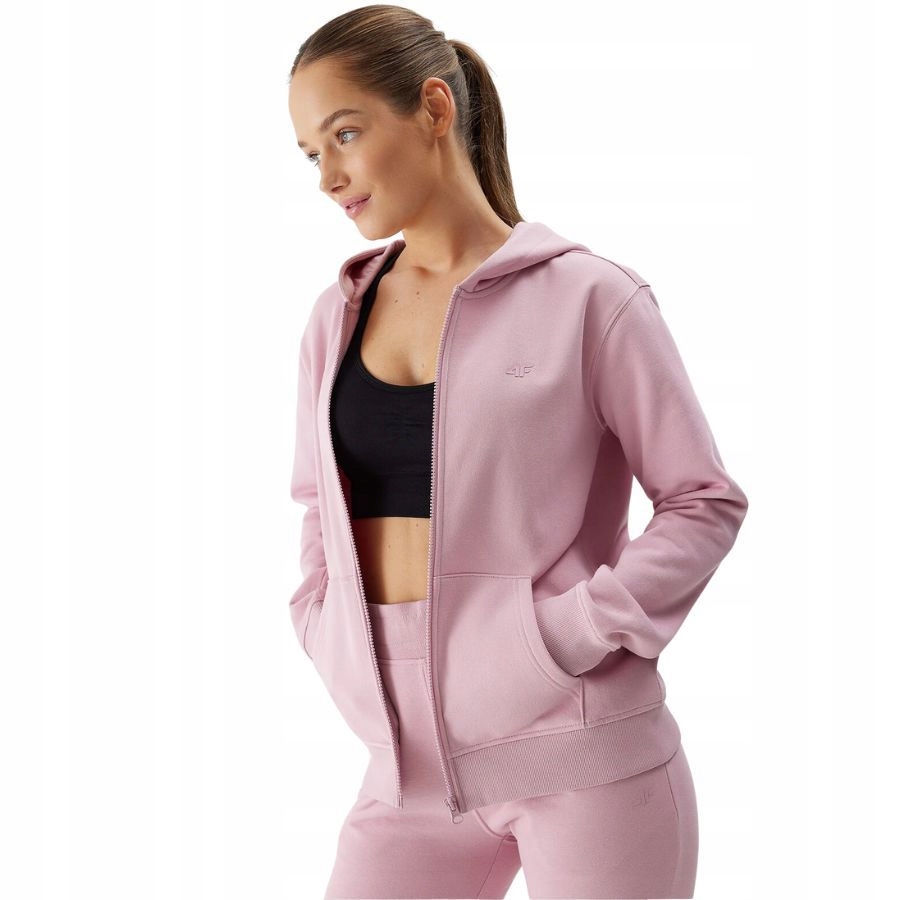 BLUZA DAMSKA 4F DRESOWA SPORTOWA CIEPŁA WYGODNA NA CO DZIEŃ Model 4FWSS24TSWSF0956 56S