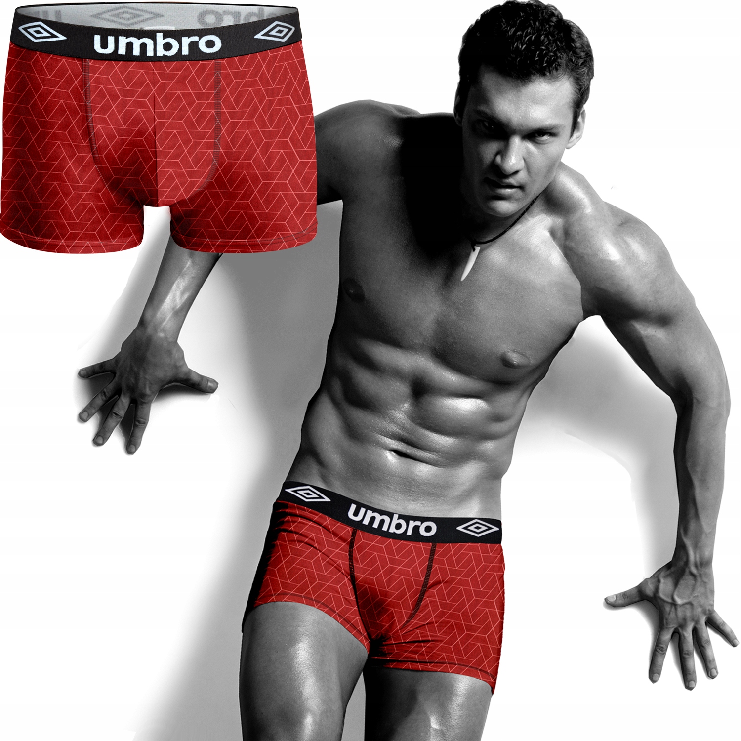 

Umbro komfortowe szorty męskie Dopasowane bokserki