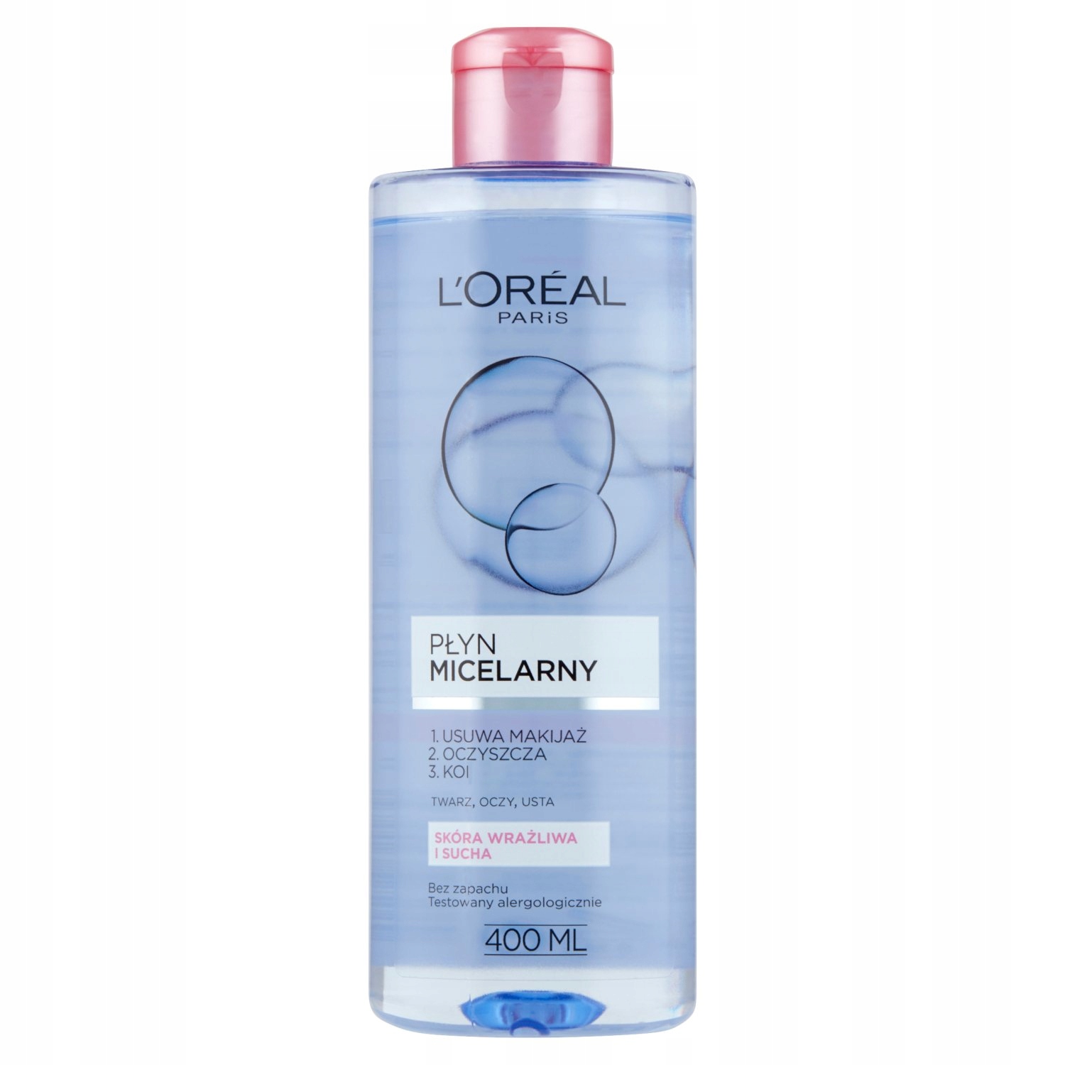 

L'Oreal Paris Płyn Micelarny Skóra Wrażliwa, Sucha