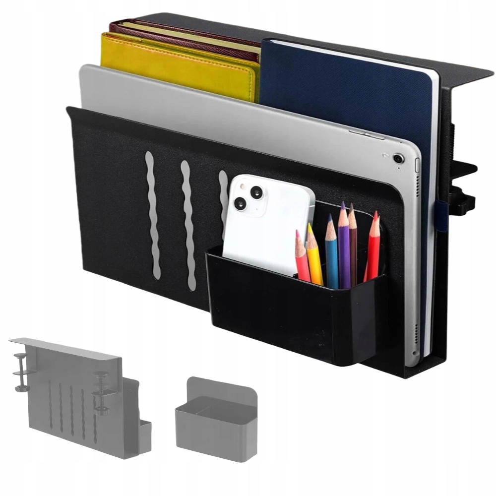 Regulowany Uchwyt na Biurko na Laptopa z Boku Metalowy zestaw