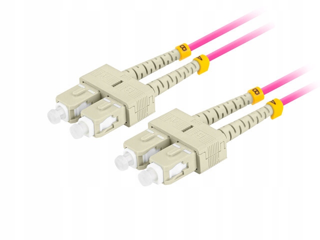 PATCHCORD ŚWIATŁOWÓD MM SC/UPC-SC/UPC 1M LANBERG