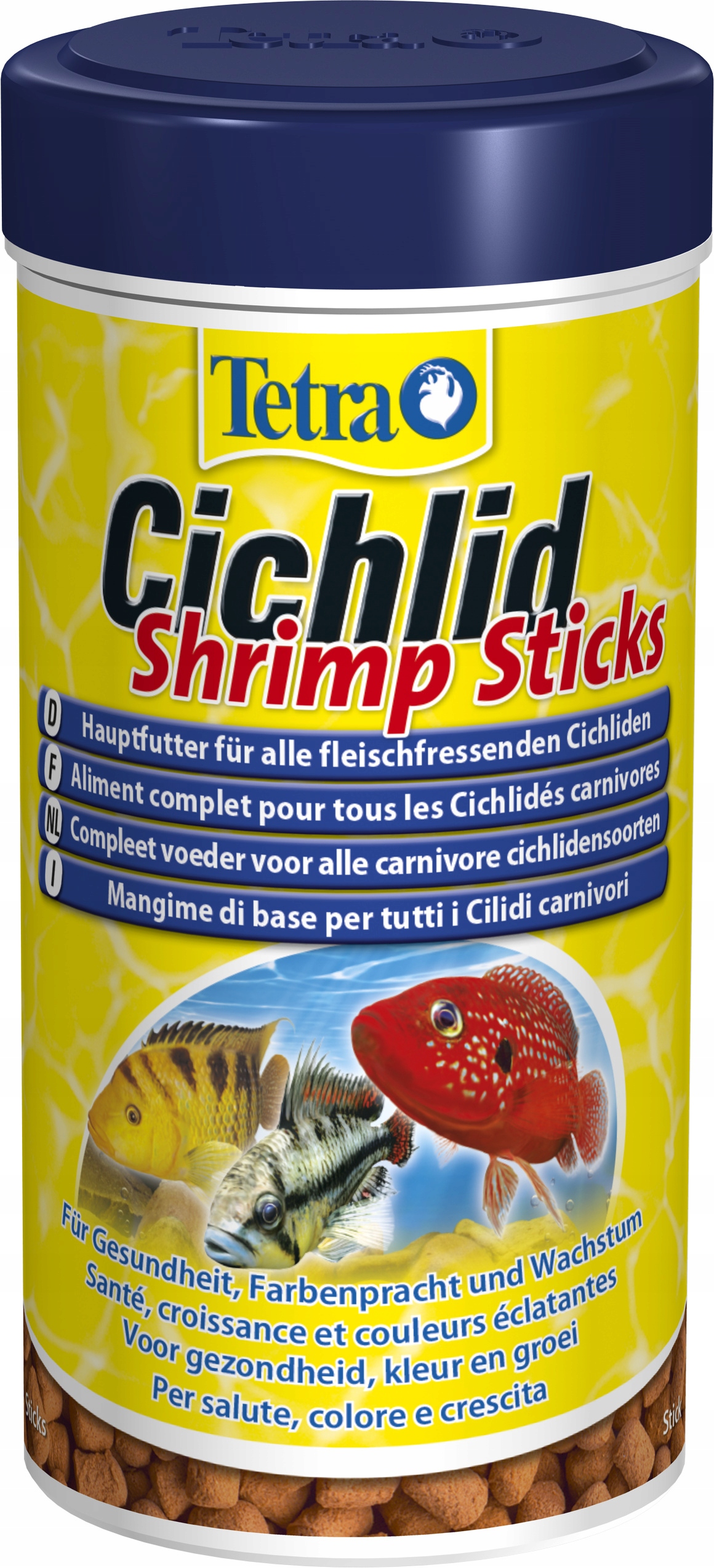 2X Tetra Cichlid Shrimp Sticks 250 ml (Krmivo pro cichlidy s krevetami)