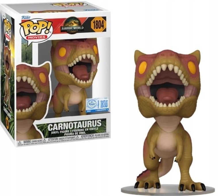 Funko Pop! Jurský svět: Znovuzrození Filmy 1804 Carnotaurus
