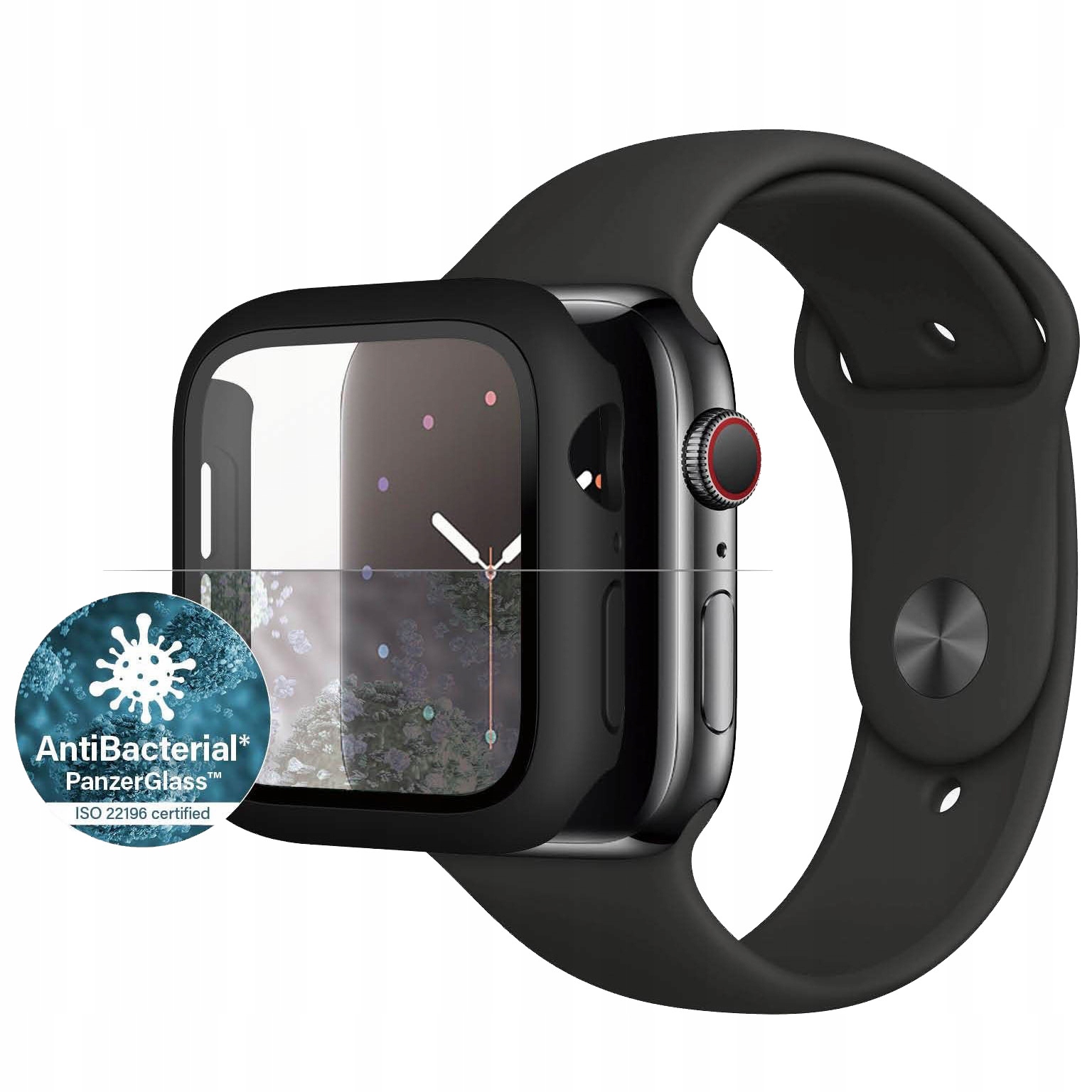 Sklo PanzerGlass pro Apple Watch Se 6 5 4, 44 mm