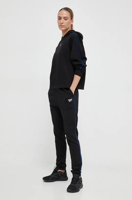 Reebok Bavlněné Kalhoty V Rie Fleece Pant 100037131 vel. Xs