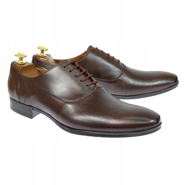 Polobotky společenské obuv Timo vzor 660 hnědá 1190 velikost 40