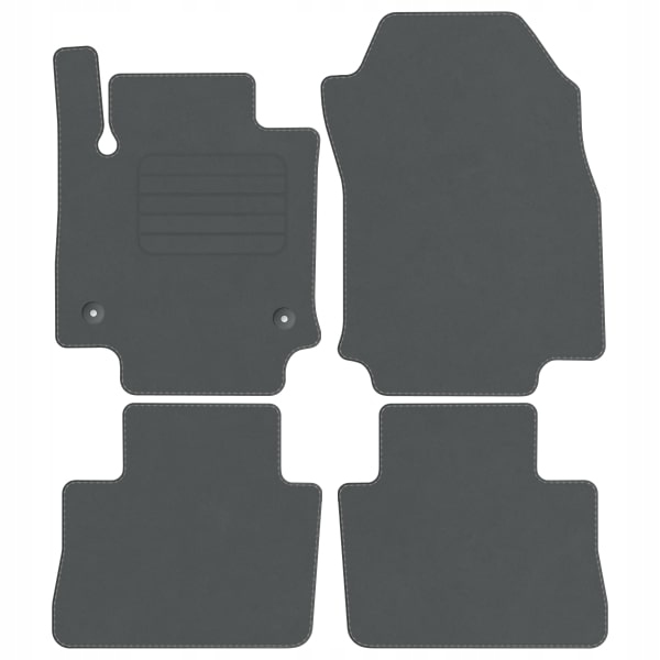 Toyota RAV4 V Manual 2018- velurové koberce Comf Sz