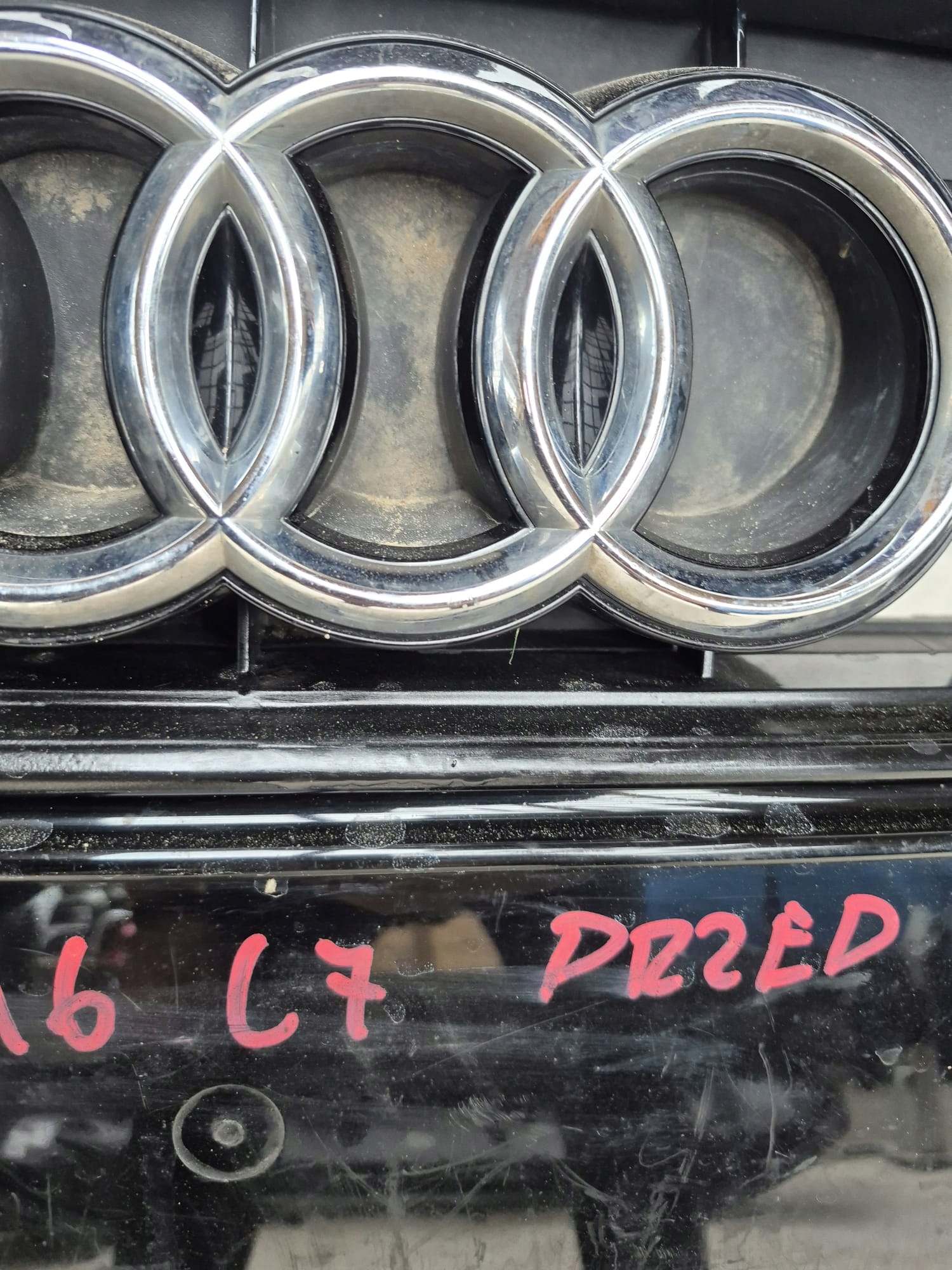 AUDI A6 C7 4G S-LINE 11-14 bumper front front SPR 4XPDC 4G0807437C