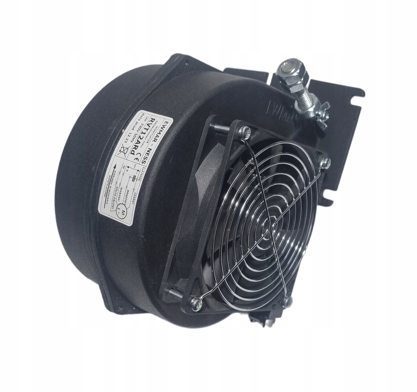 Wentylator EWMAR-NESS RVT12ARd Dmuchawa Do Pieca Kotła Defro RVT-12ARd Kod producenta RVT12ARD-G