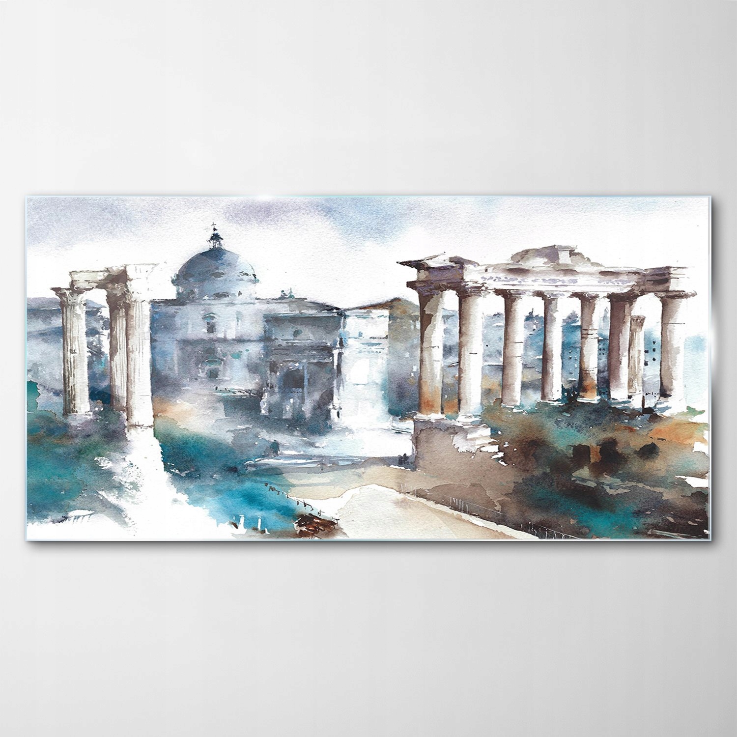

Hartowany Obraz Szklany Włochy Rzym Ruiny 120x60