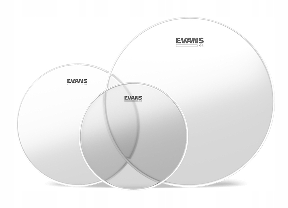 Blána na tom Evans ETP-G2CLR-F Sada napínáků na svazky Průhledná