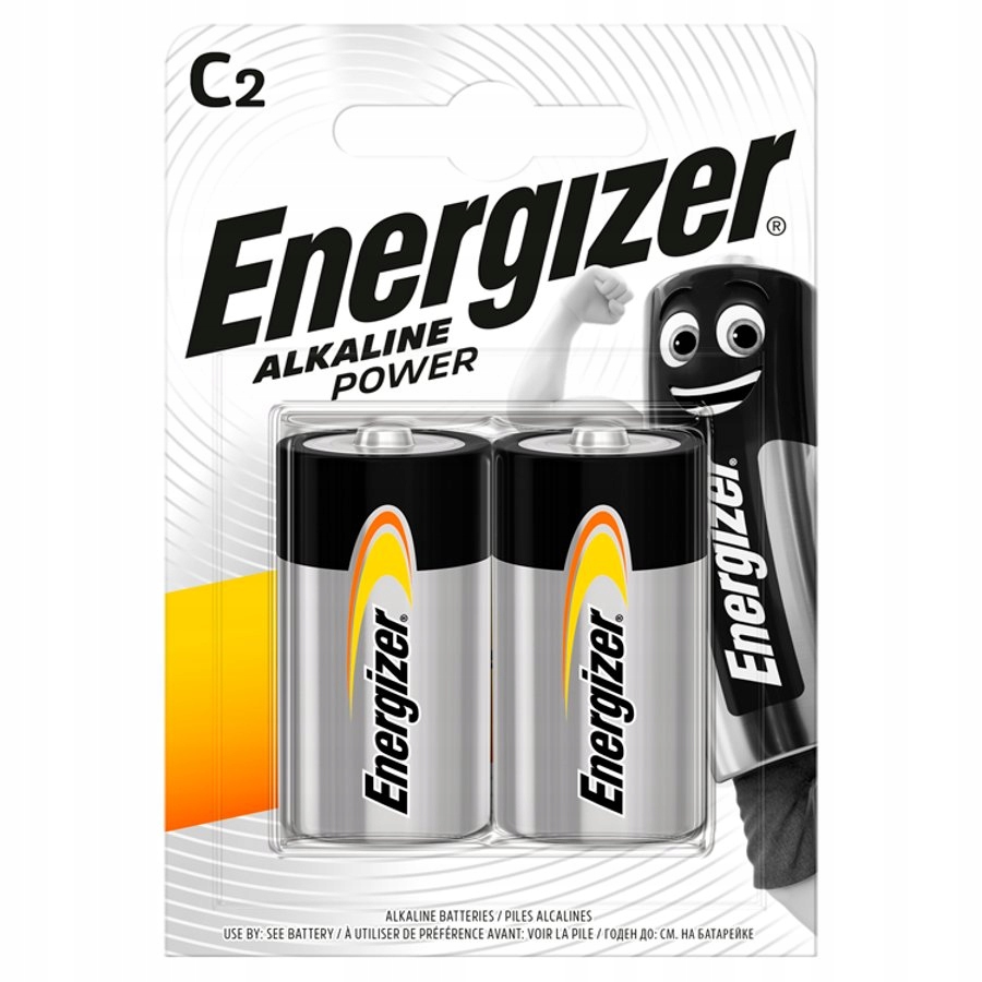 

Baterie Alkaliczne Energizer C R14 LR14 E93 2szt