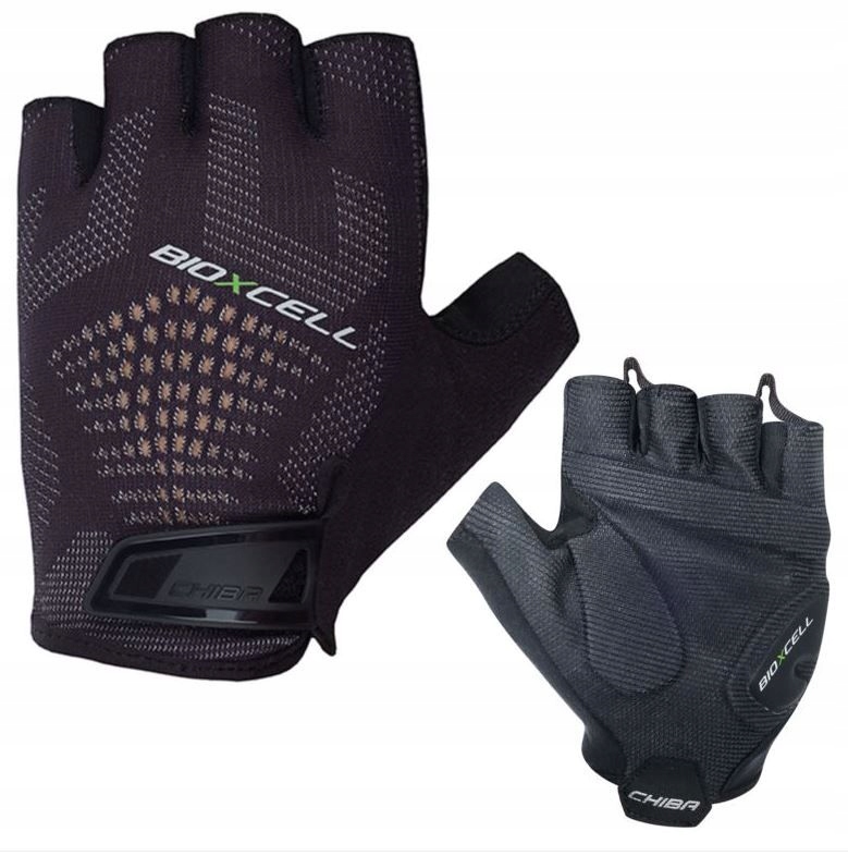 Rękawiczki rowerowe Chiba Bioxcell Fly II czarne XL