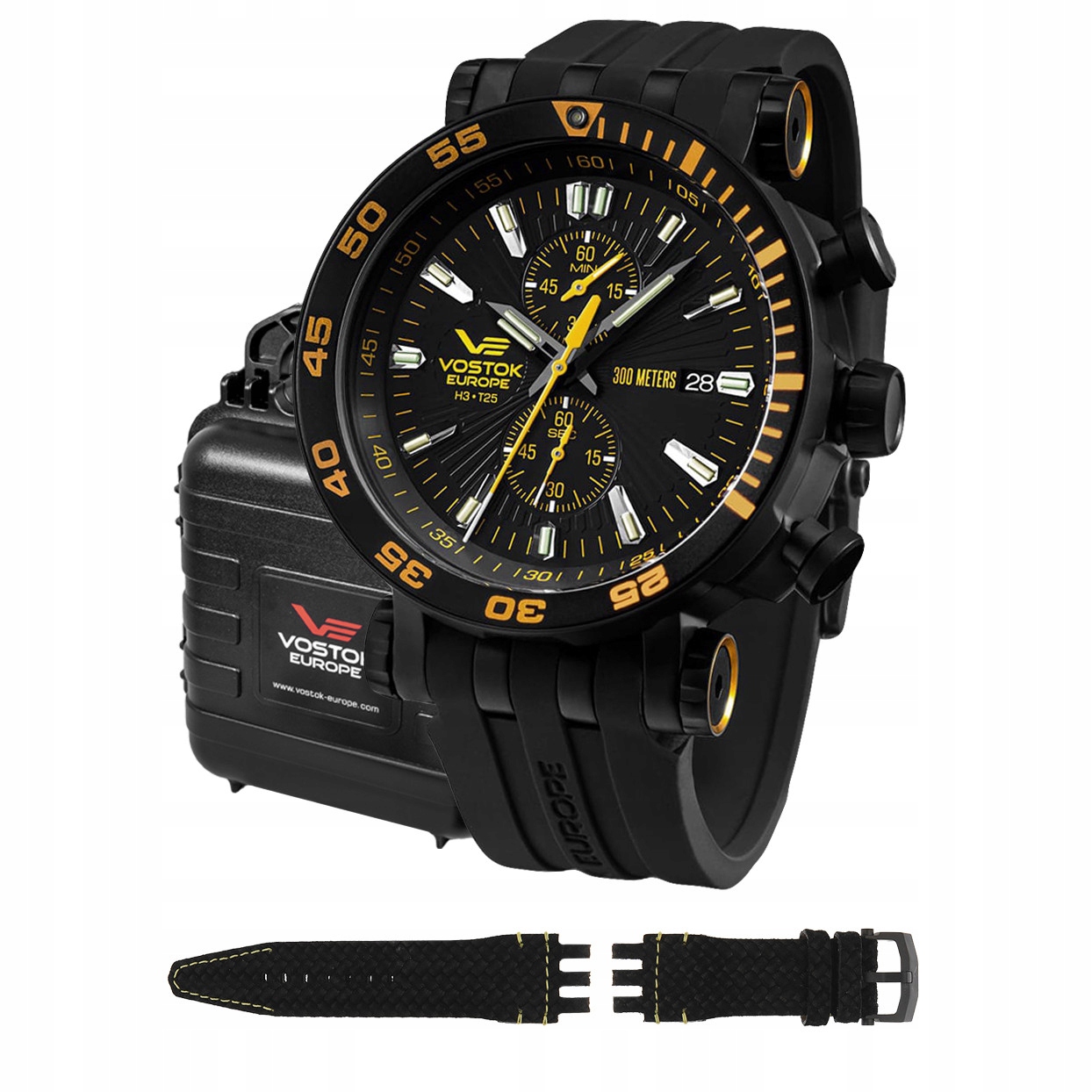 Pánské Hodinky Vostok Europe VK61-575C589S černé