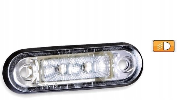 LAMPA OBRYSOWA ŻÓŁTA LED FT-015 Z FRISTOM Numer katalogowy części FT-015 Z LED