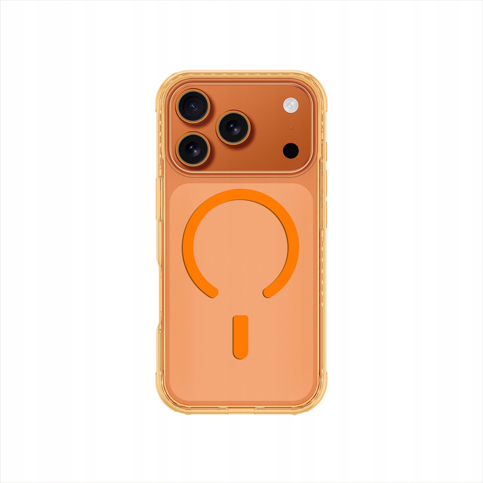 Pouzdro obal na iPhone 17 Pro Titan Pro MagSafe oranžové