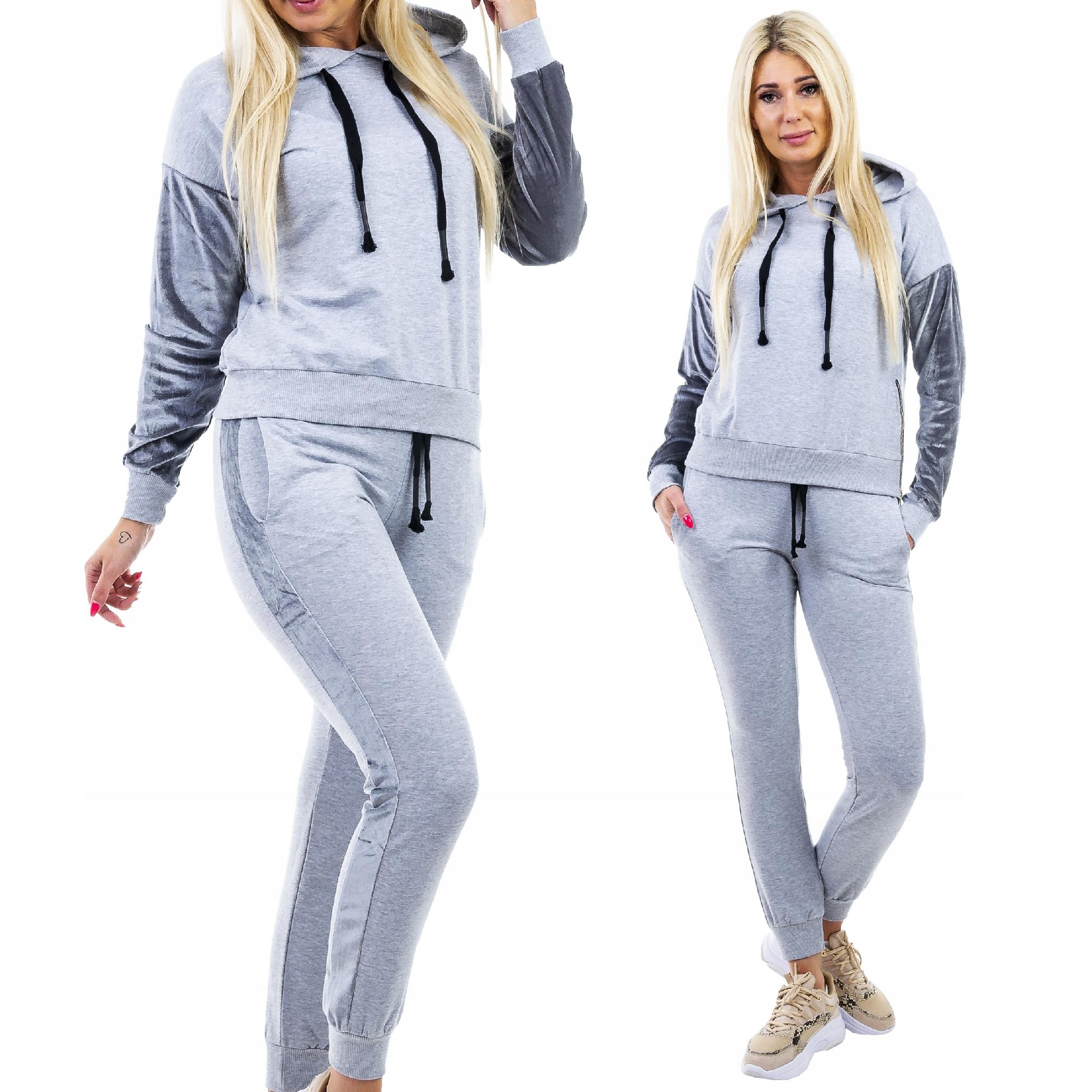 

Z302 Komplet Dres Z Kapturem Szary r 36