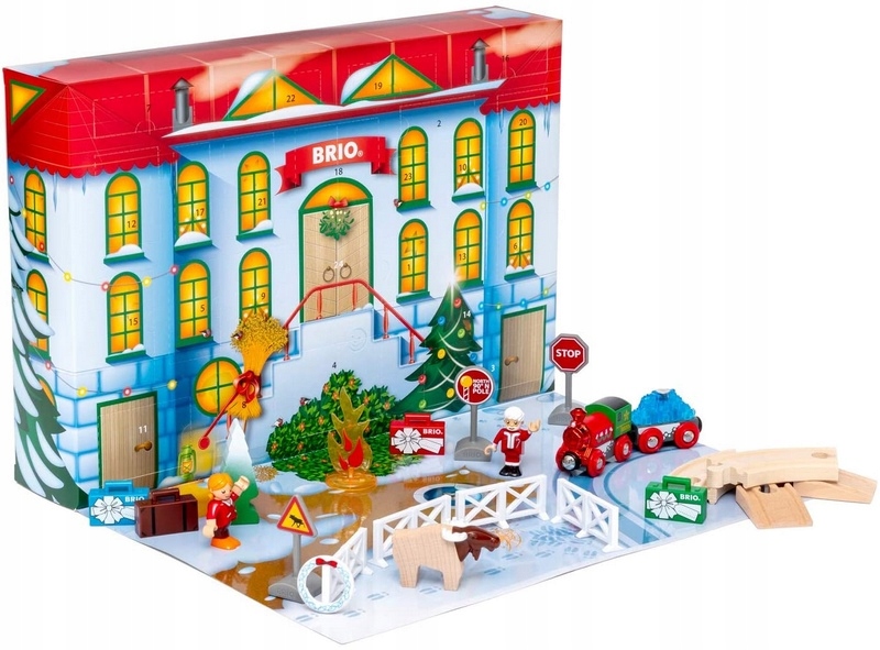 BRIO Kalendarz adwentowy - kolejka EAN (GTIN) 7312350337778