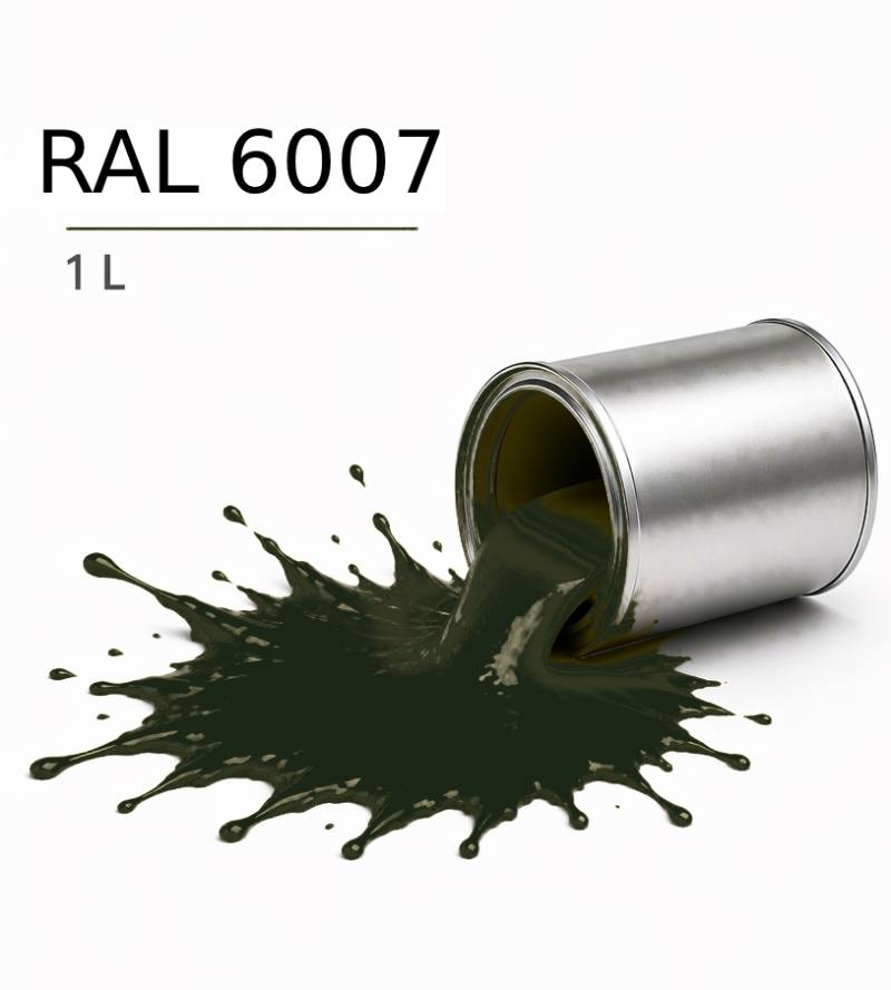 Ral 6007 Barva Průmyslová 1K 1L Vrchní Lak Vysoký Lesk