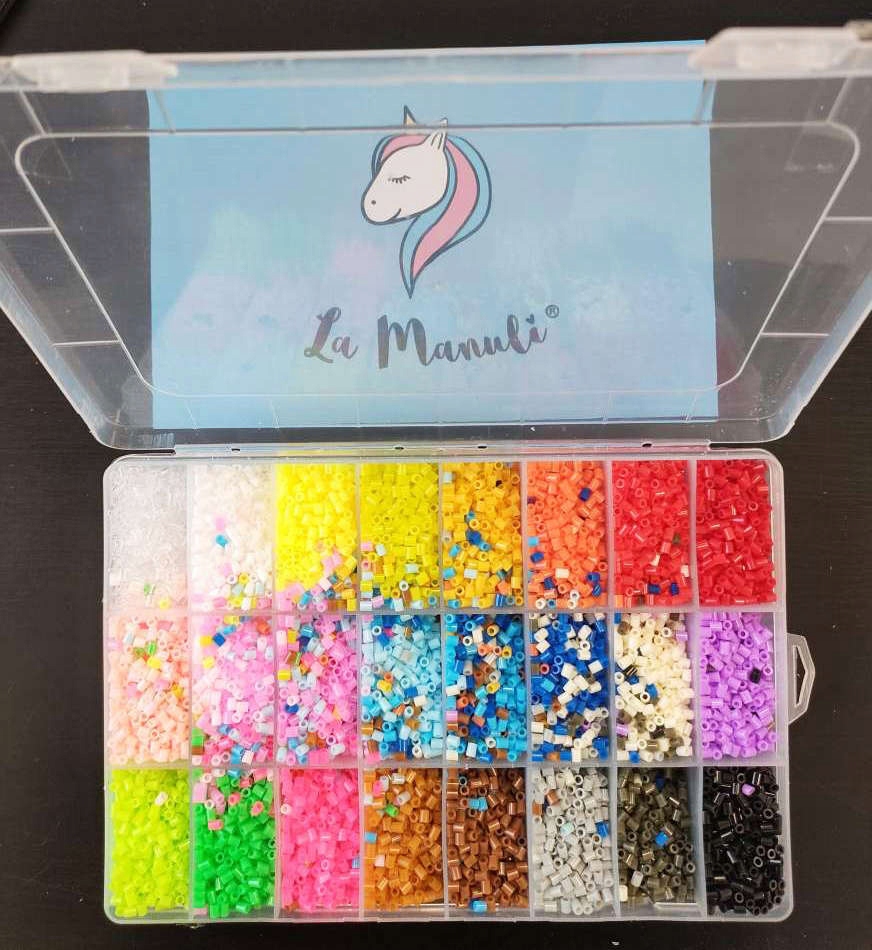 OUTLET Koraliki do Prasowania 24000szt 24 Kolory WZORY Kod producenta 5904282009728