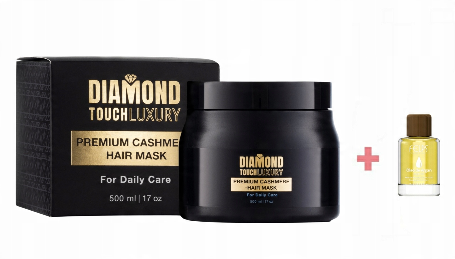 

Luxury Diamond Touch Kaszmirowa Maska olejek