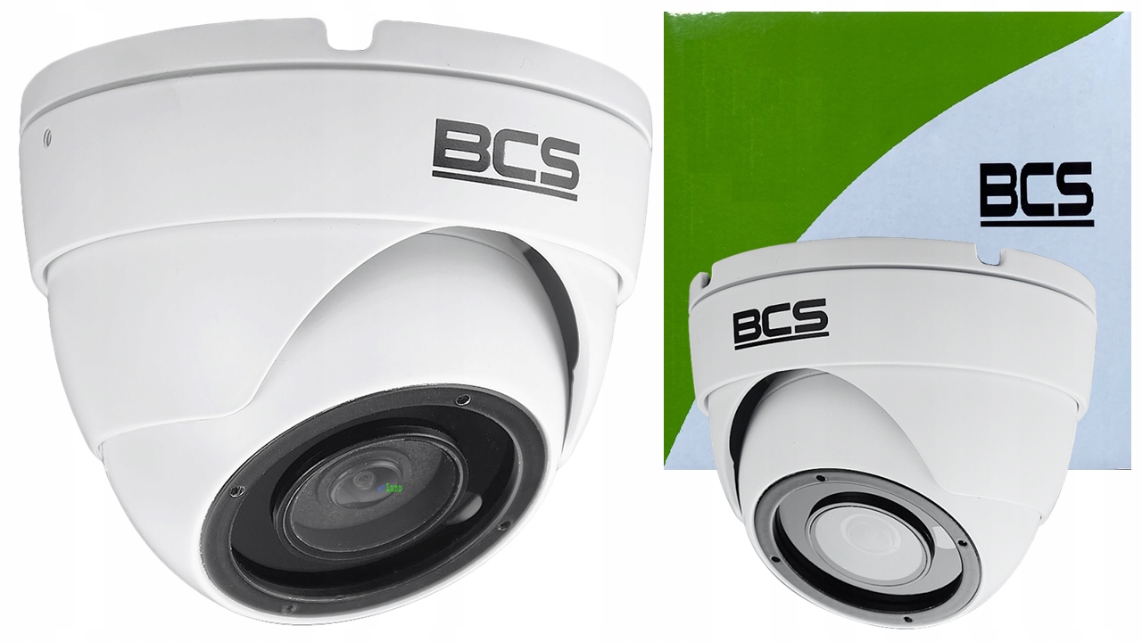Kamera BCS kopułkowa 8,3 Mpx IP67 IR 30 m AHD/HD-CVI/HD-TVI
