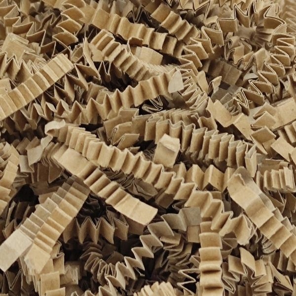 Wypełniacz ekologiczny papierowy paczek ZigZag Delux wiórka kraft - 5kg