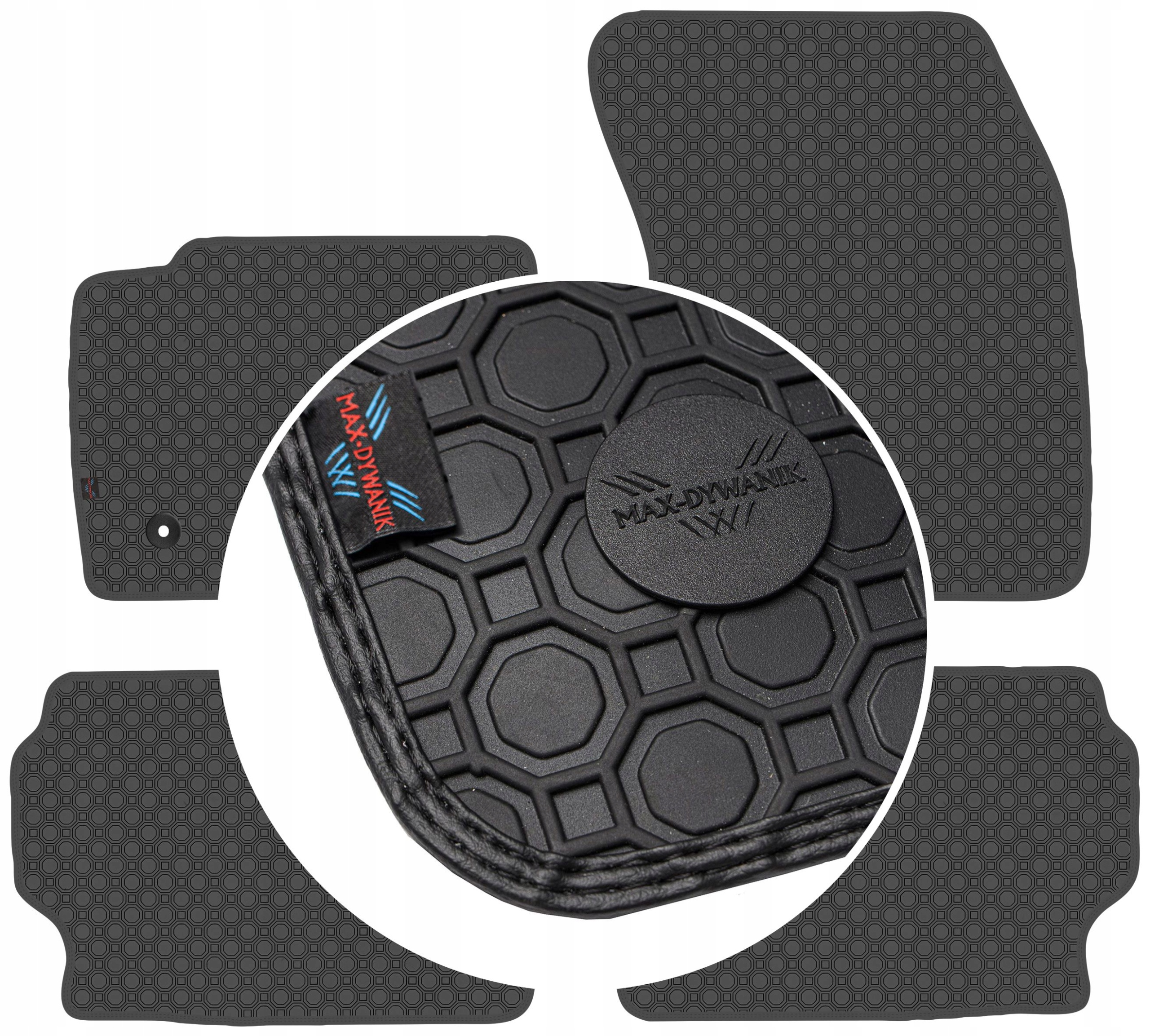 Ford Mondeo MK5 2015 Čierne koberčeky