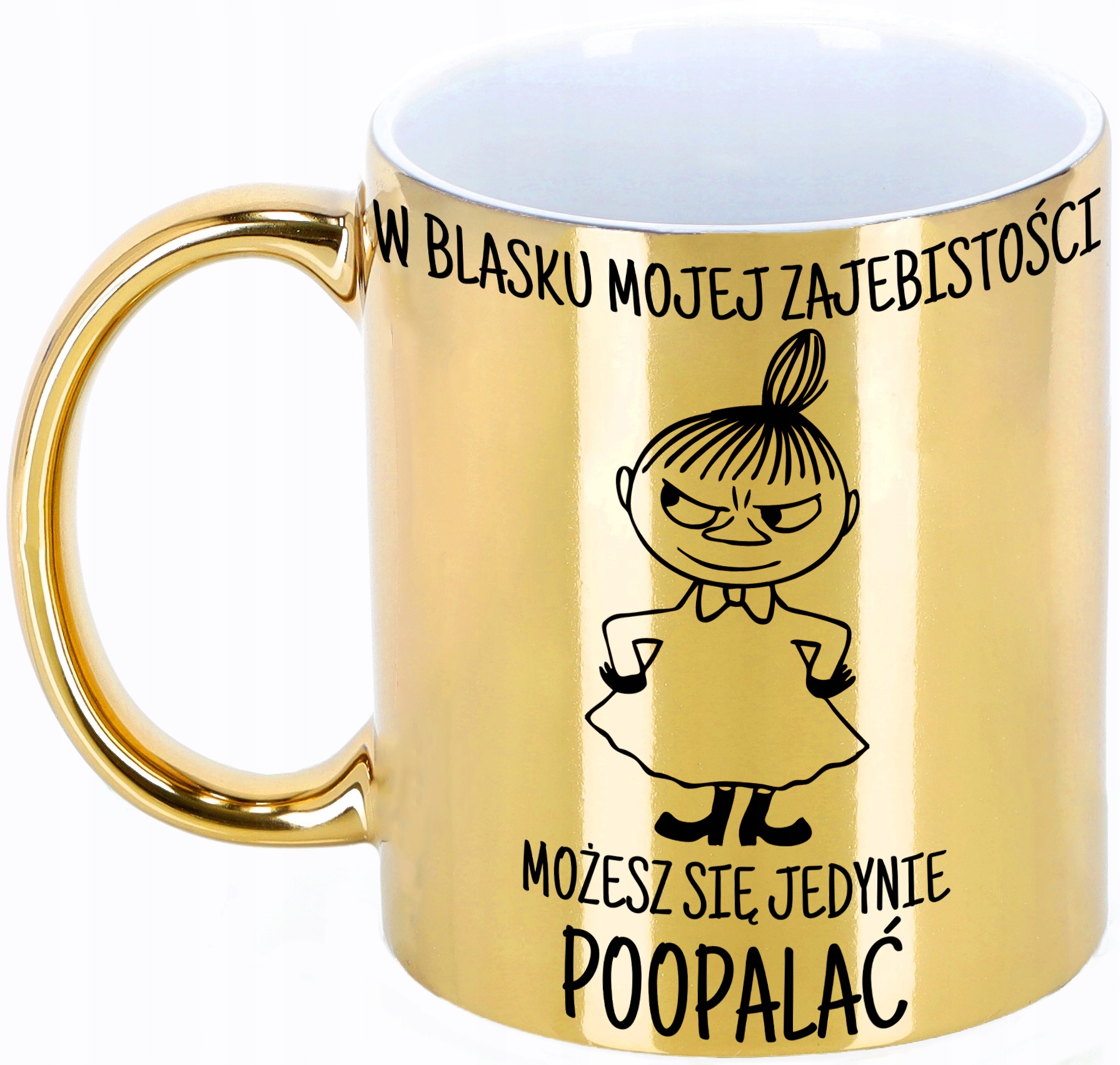 ZŁOTY KUBEK Mała Mi muminki dla przyjaciółki żony