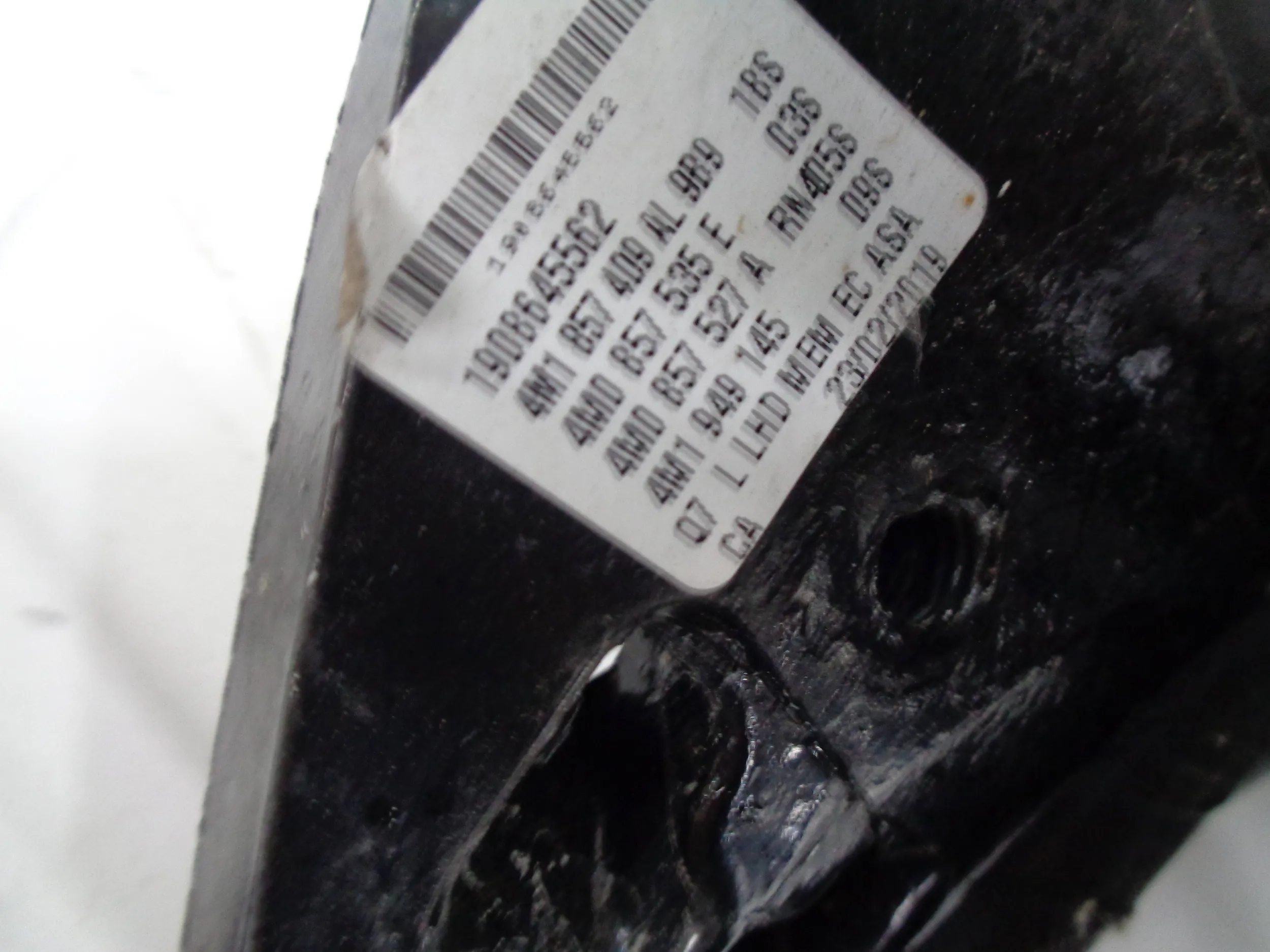 AUDI Q7 4M mirror left 15 PIN 15R