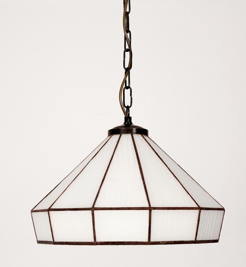 Lampa luster závesný vitráž Artdec 30 cm