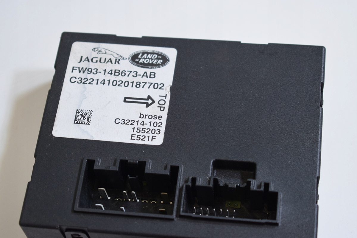 module control unit bonnet JAGUAR AW93-14B673-AH