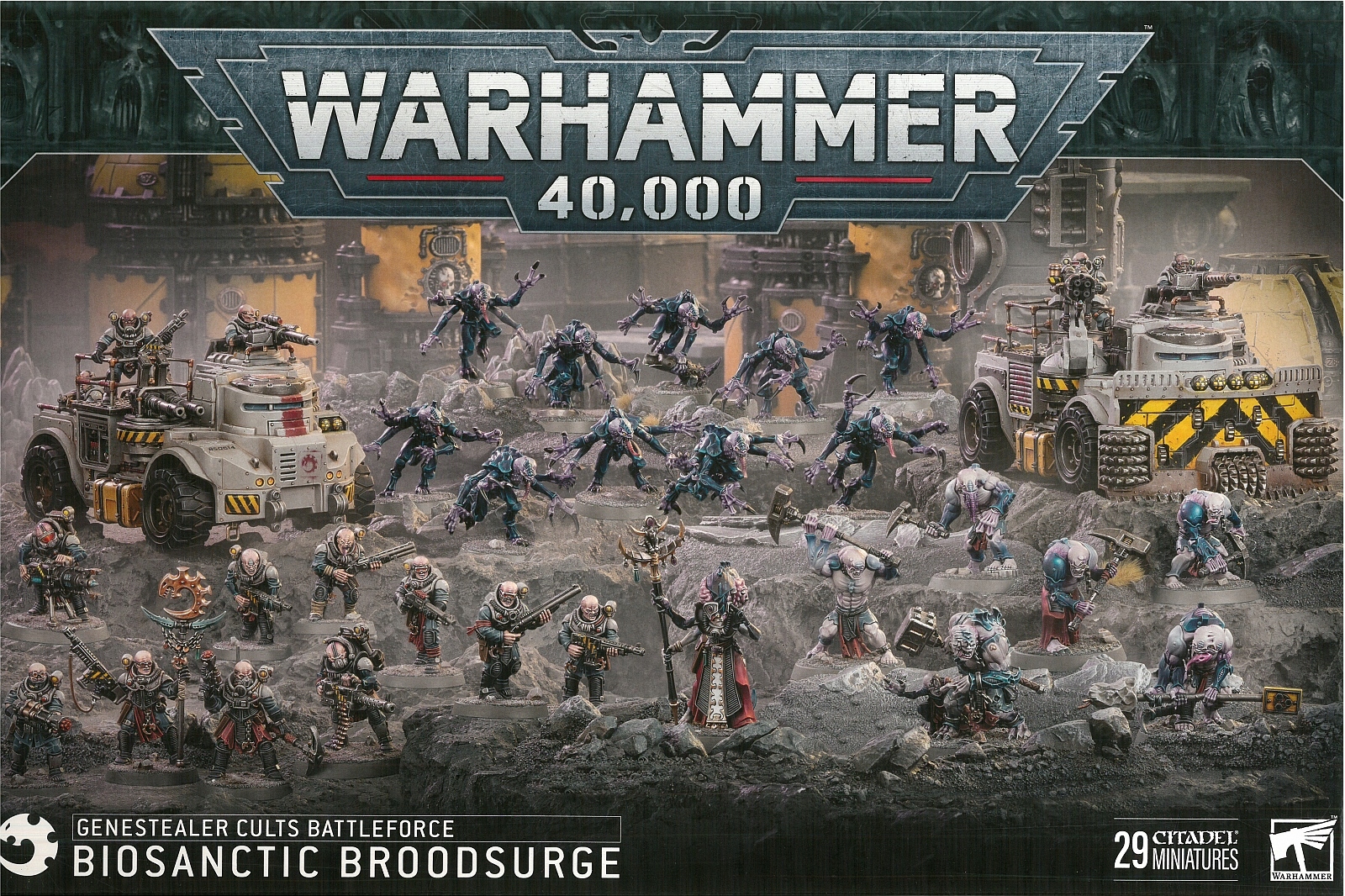 Genestealer Cults Batleforce Biosantic Broodsurge