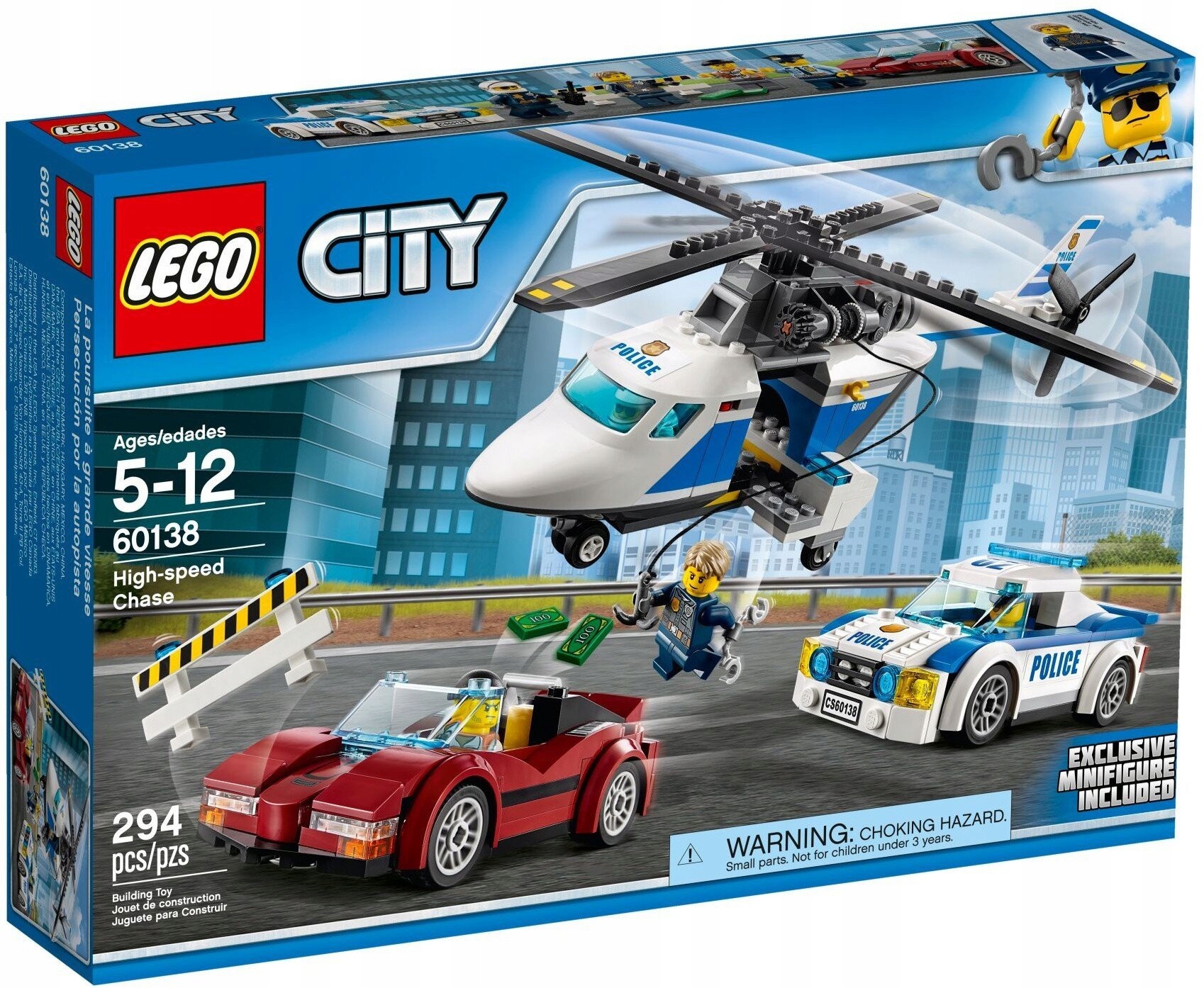 Lego City 60138 Rychlá honička Nové