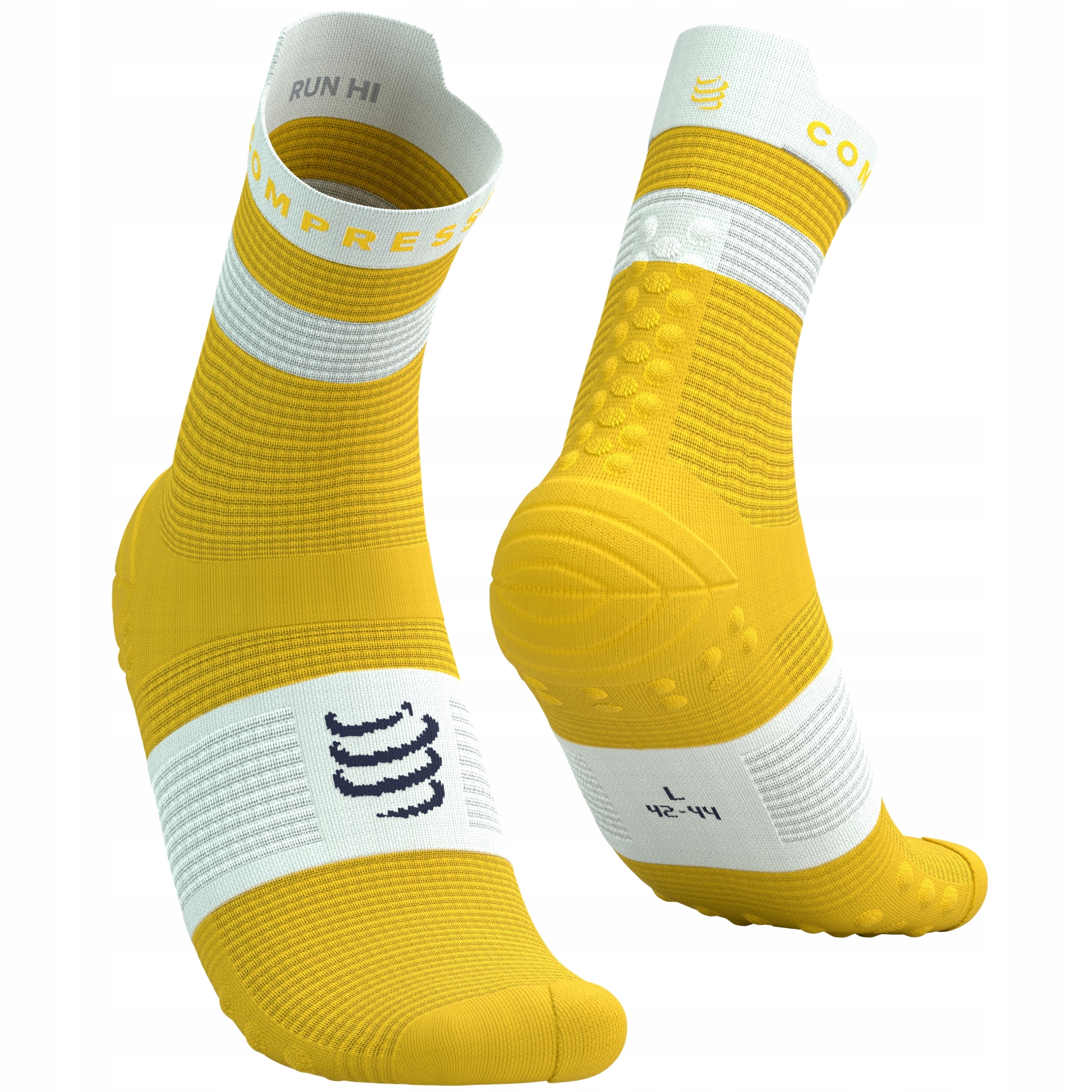 Skarpety Kompresyjne Biegowe Compressport Proracing Socks V4 Run High T2