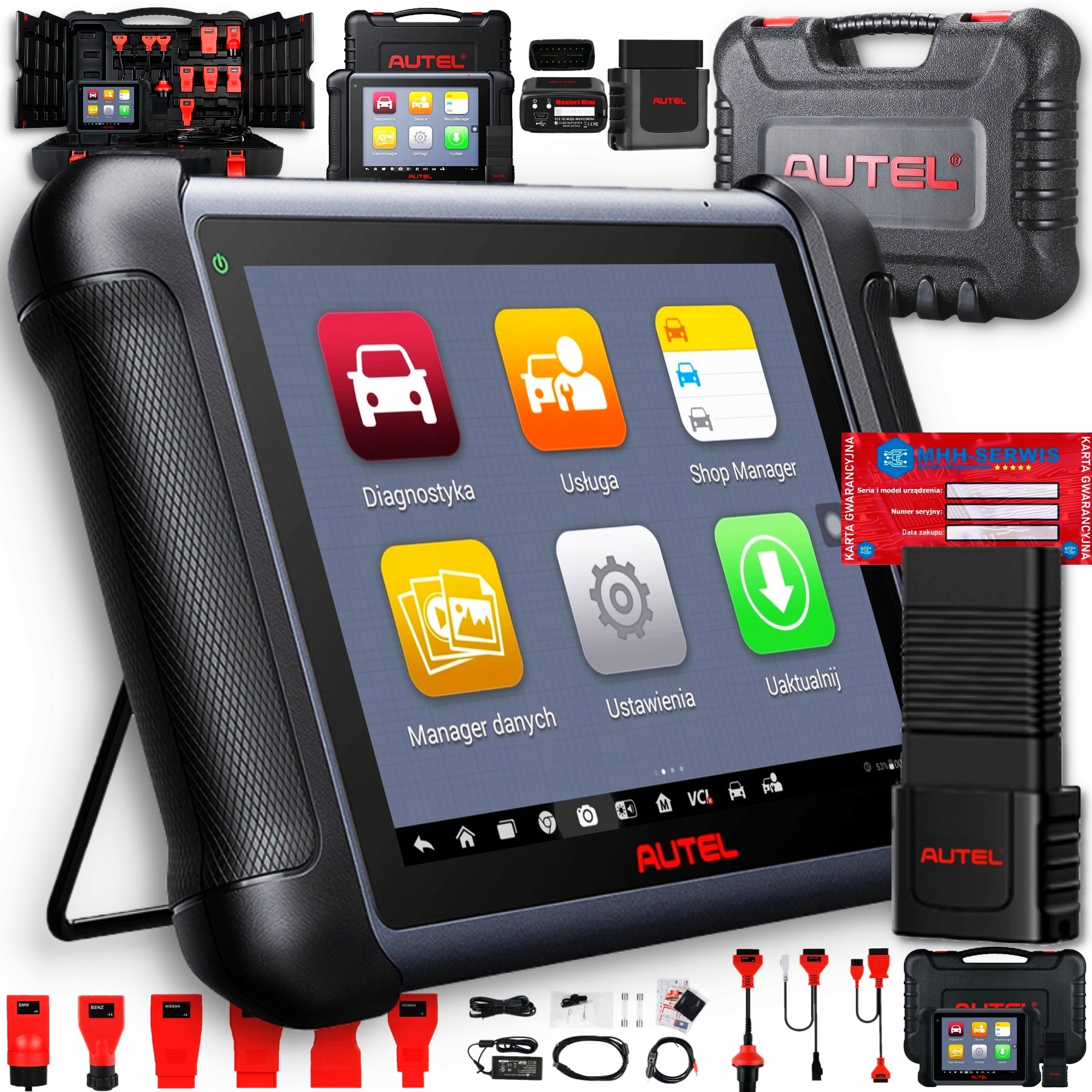 

Autel MS906S MS906BT Maxisys Kodowania J.pl