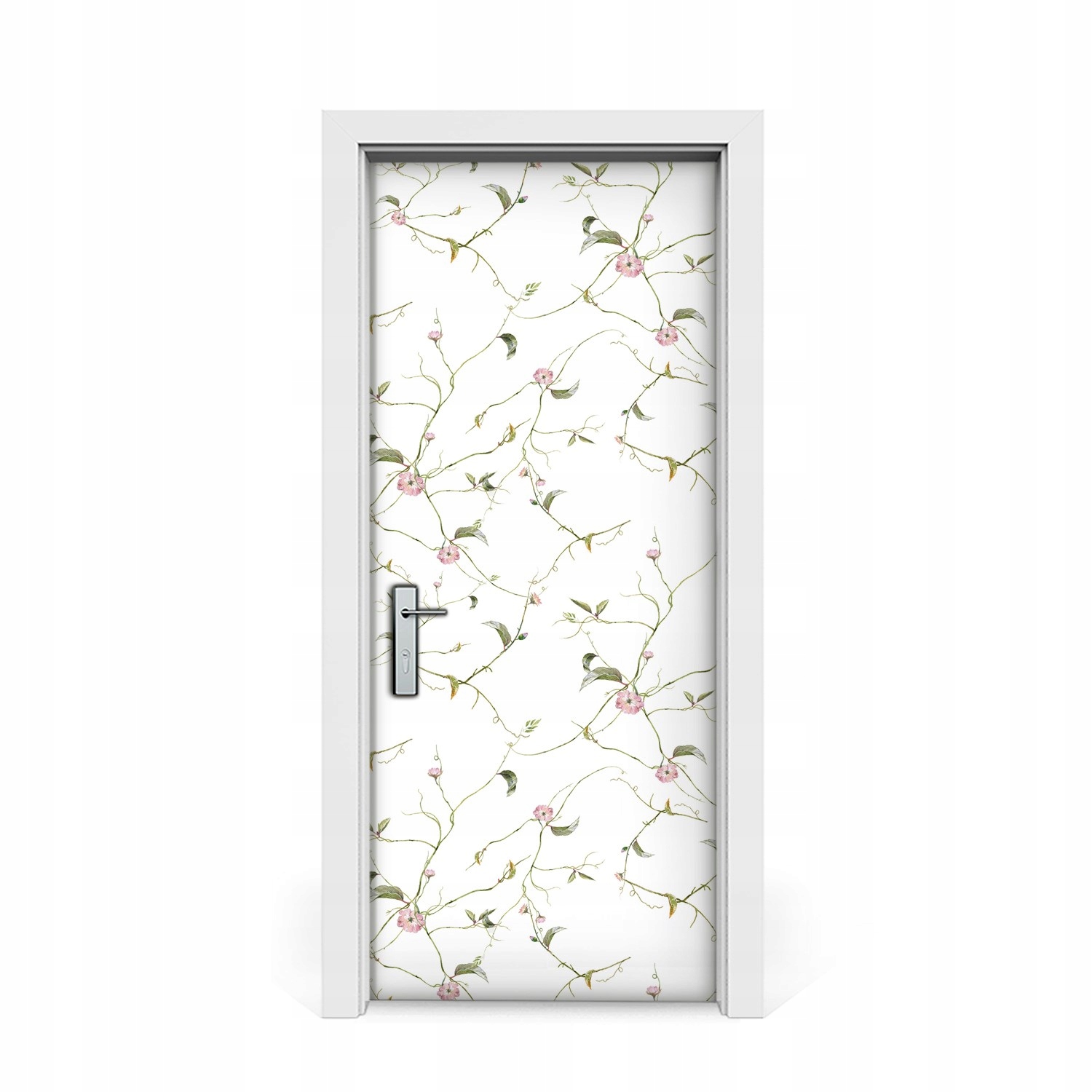 

Naklejka na drzwi Minimalistyczne kwiaty 85x205