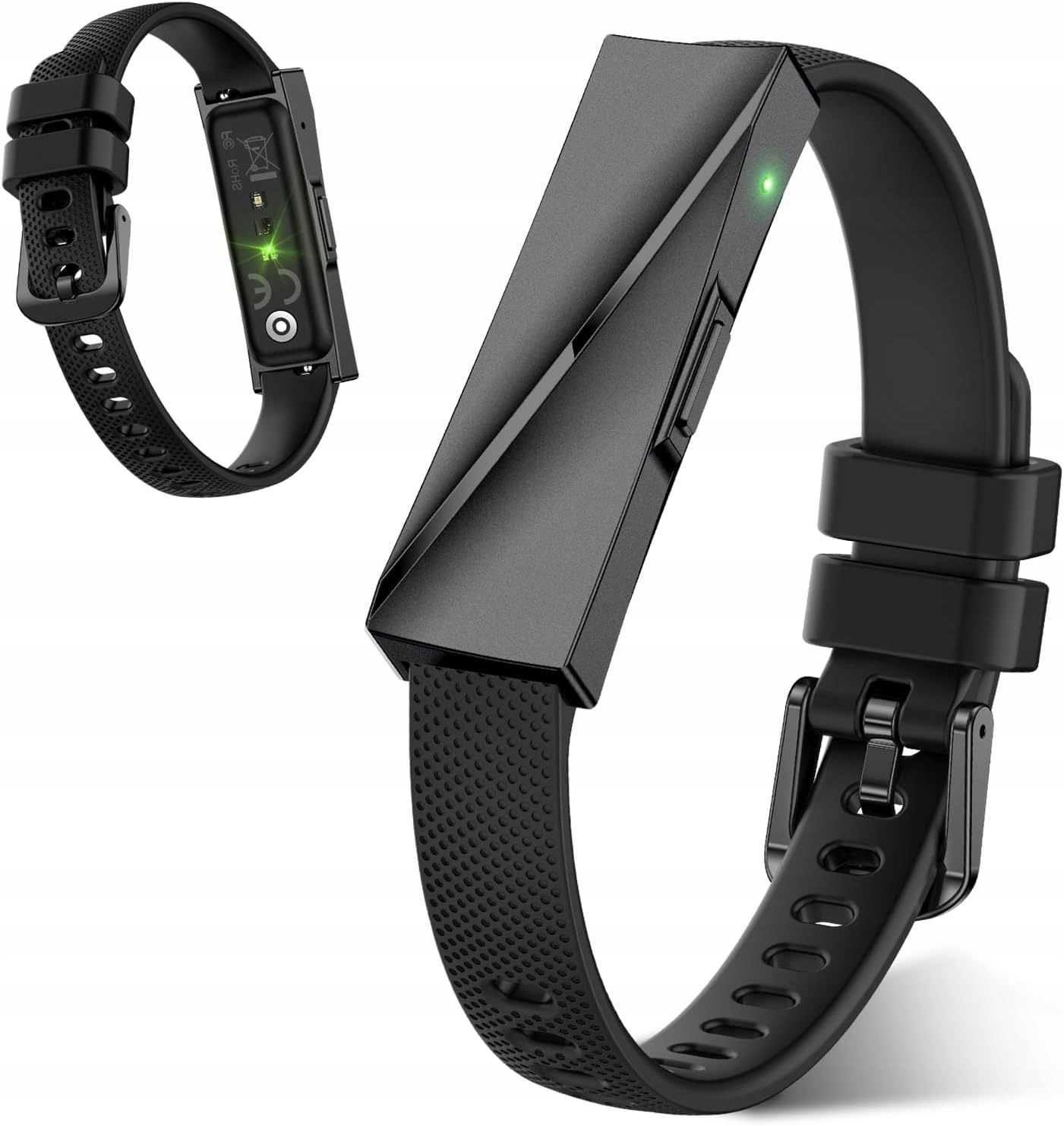 Opaska fitness Krokomierz Gps SpO2 tętno 127 trybów czarna