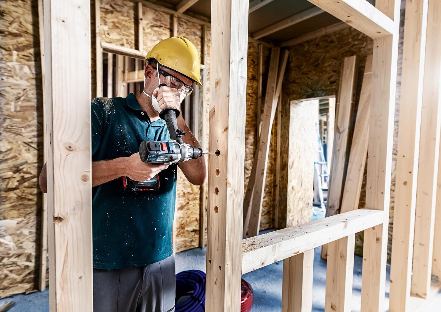 WIERTŁA ŁOPATKOWE DO DREWNA 10-32MM PIÓRKOWE 13EL + FUTERAŁ BOSCH Zastosowanie do drewna