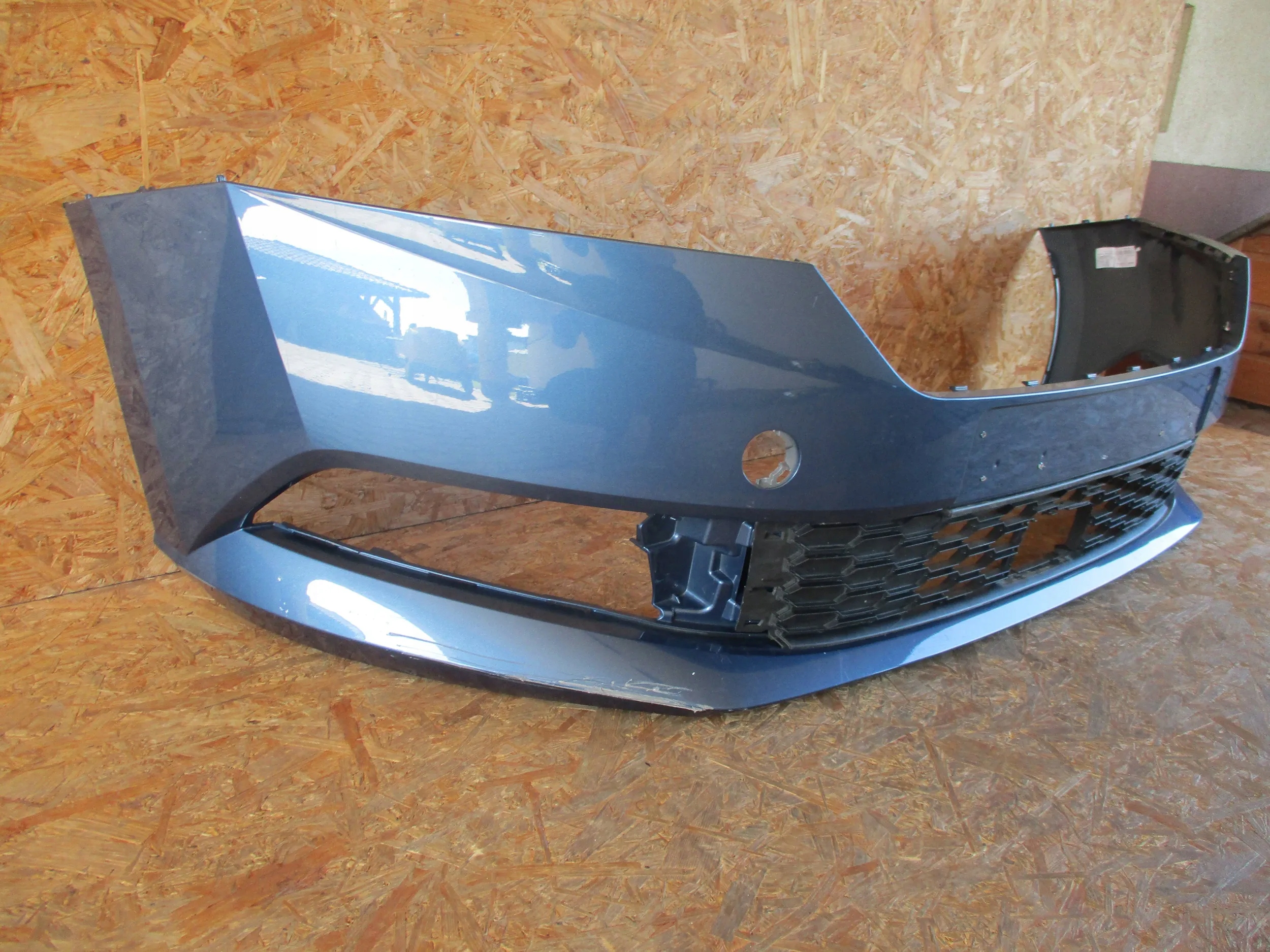 bumper front front SKODA FABIA III LIFT