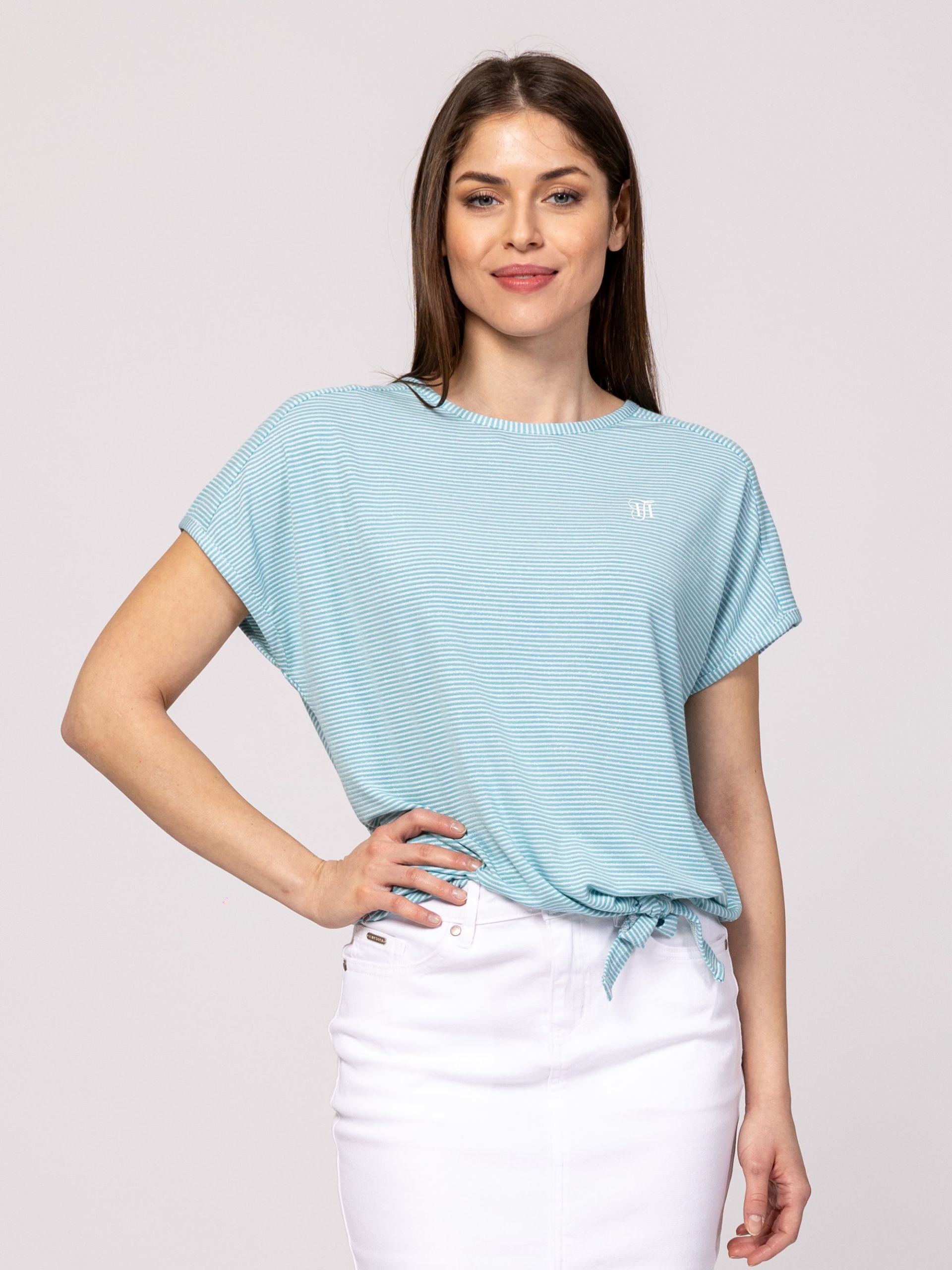 Heavy Tools Dámské Tričko T-shirt MADLINS25 Tyrkysová Turquise vel. M