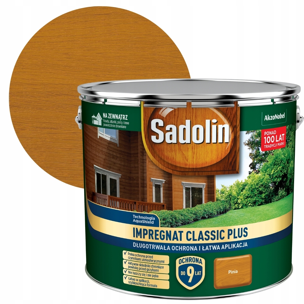 Sadolin Impregnat Classic Plus 9L Pinia