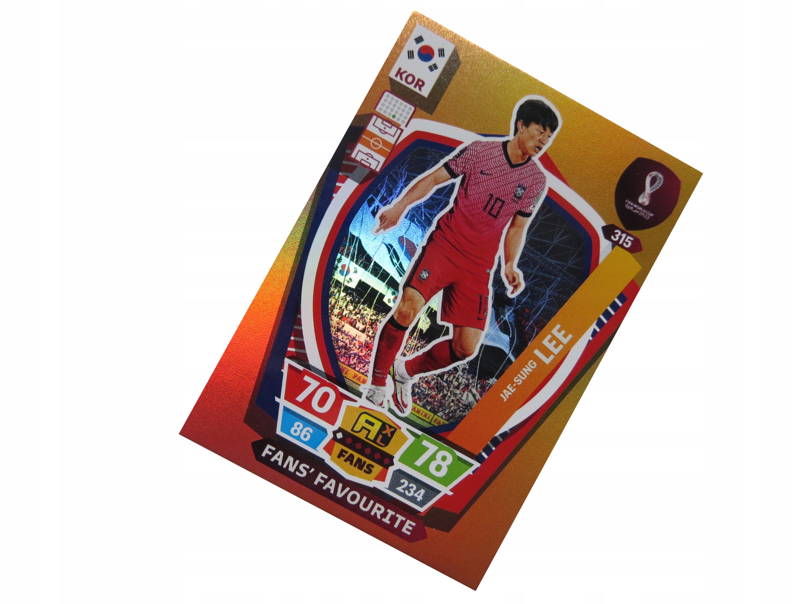 Panini World Cup Qatar 2022 Fans Favourite Lee 315