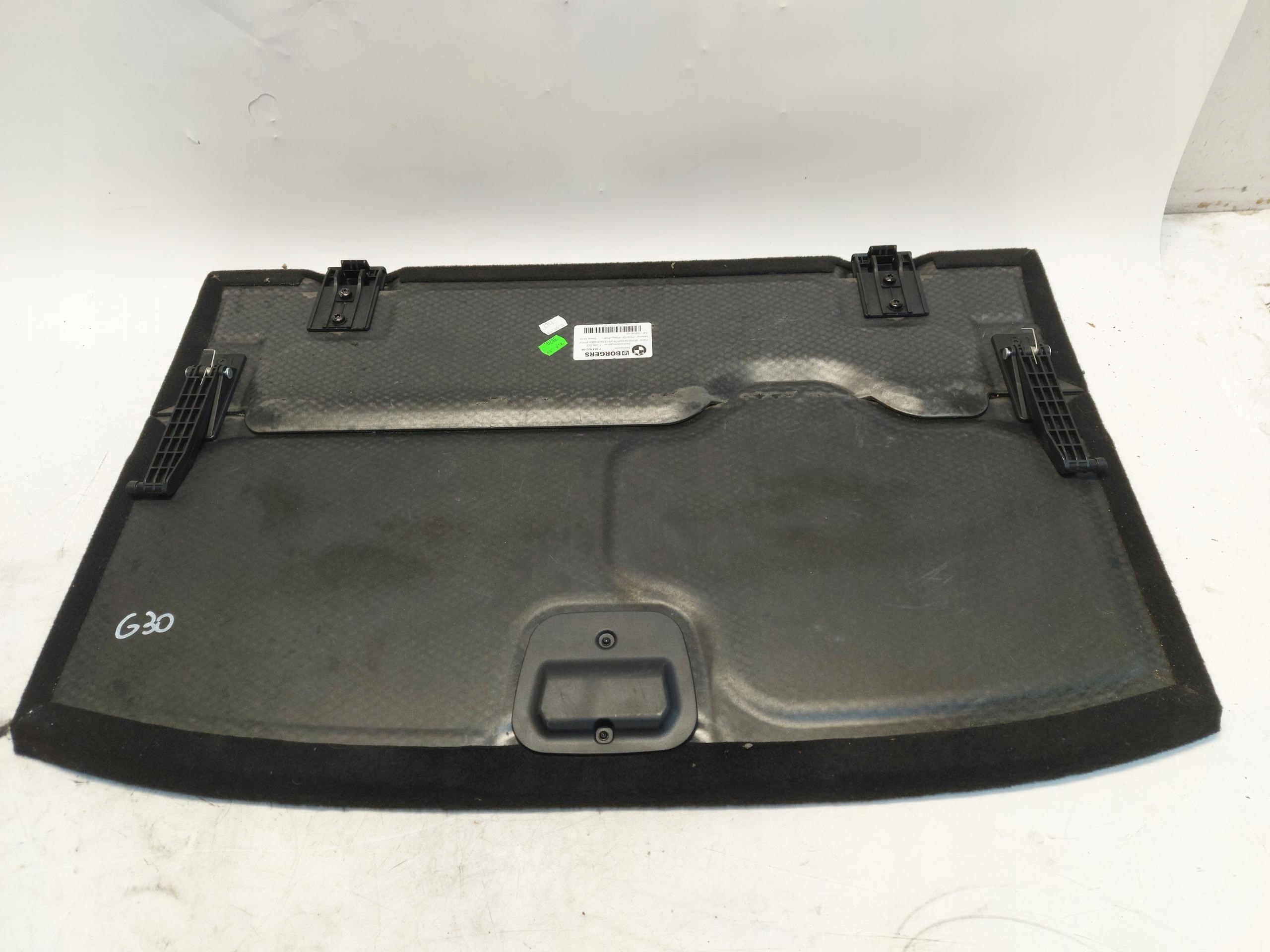 BMW G30 530e mats plato boot 7384922-08
