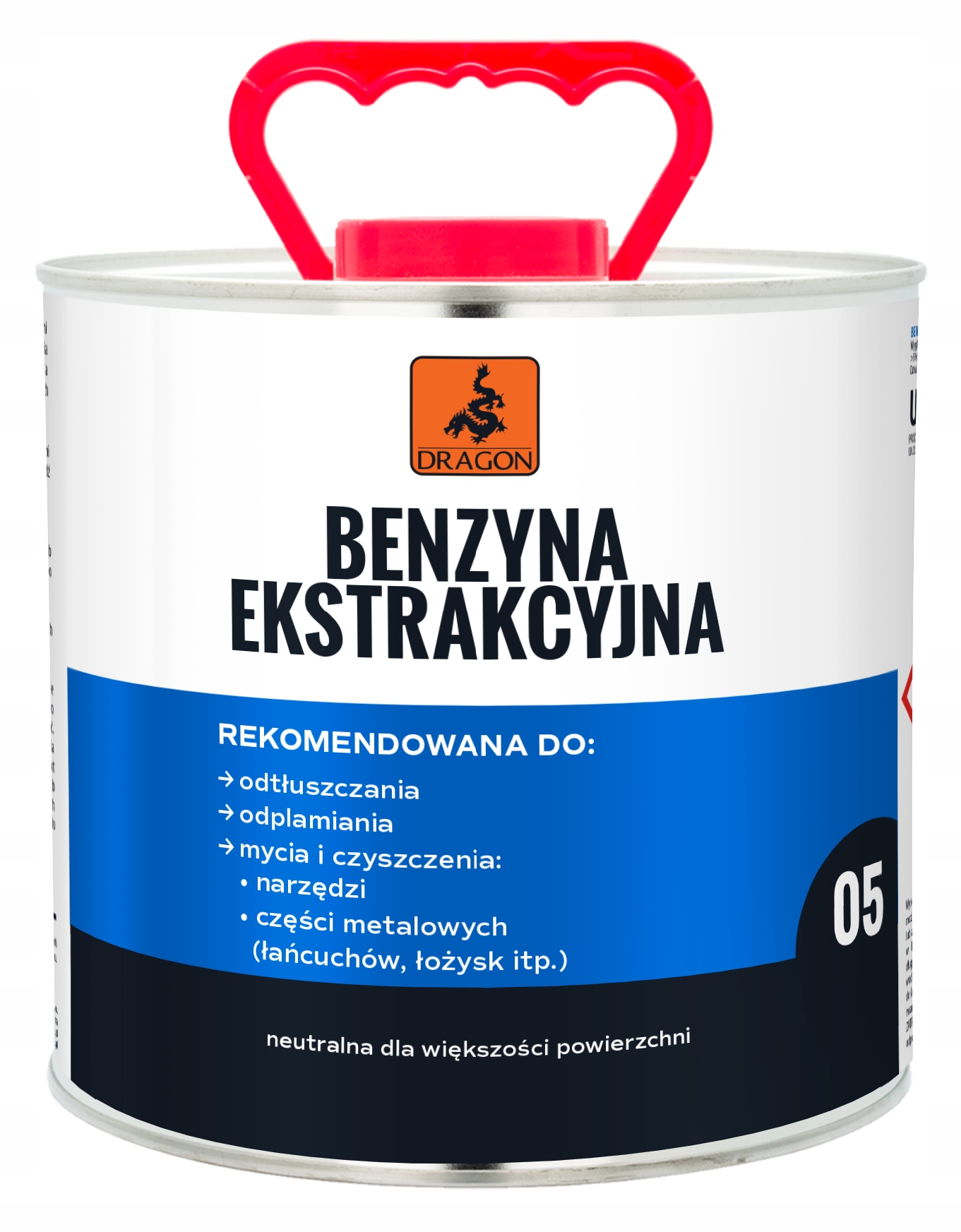 

Dragon Benzyna Ekstrakcyjna 2,5L Odtłuszczacz