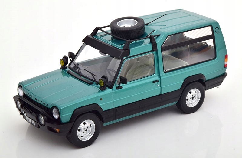 Kk-scale Talbot Simca Rancho X Zelená metalíza 1:18 180823