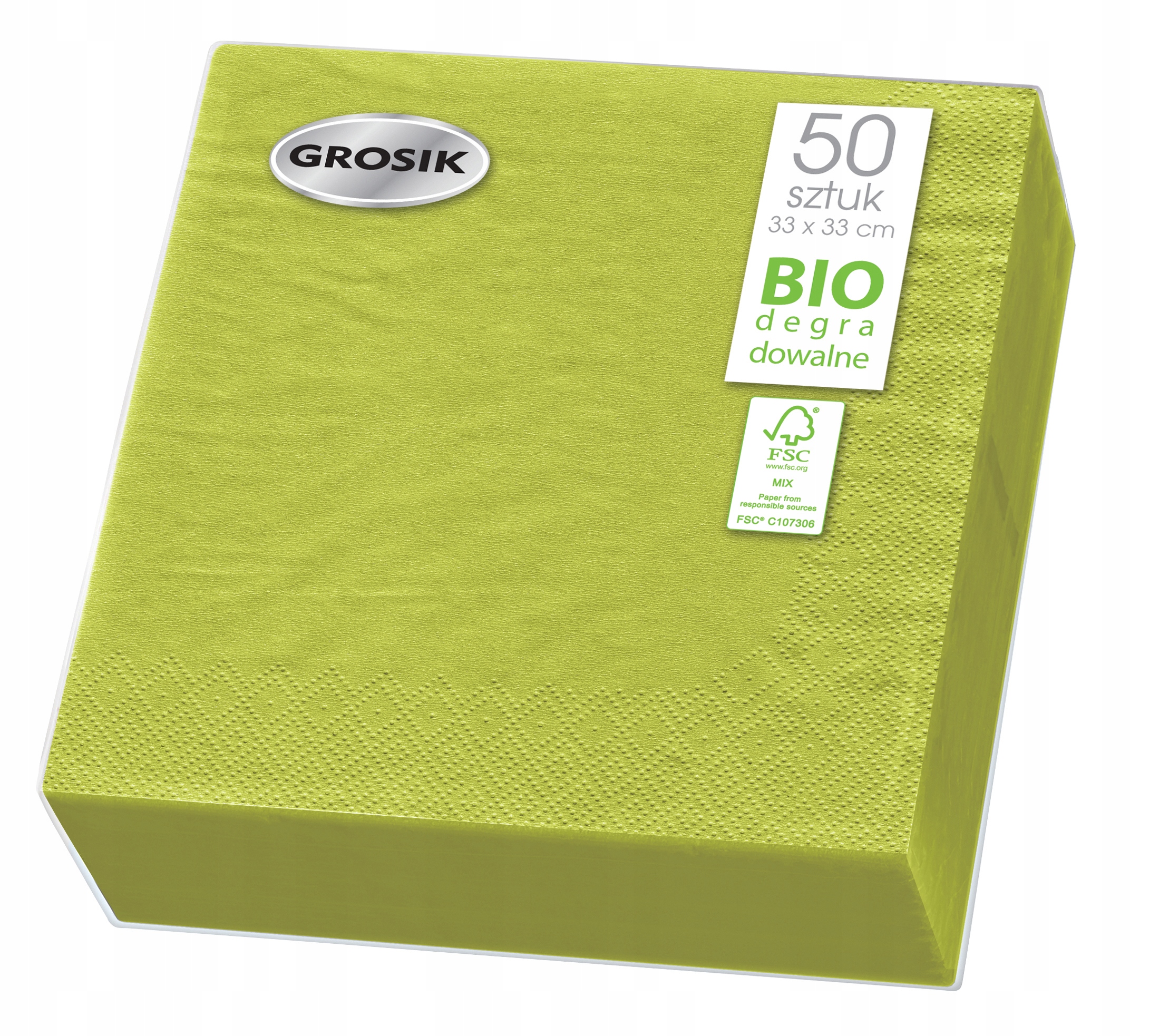 

Grosik serwetki na stół 33x33cm Lemonka