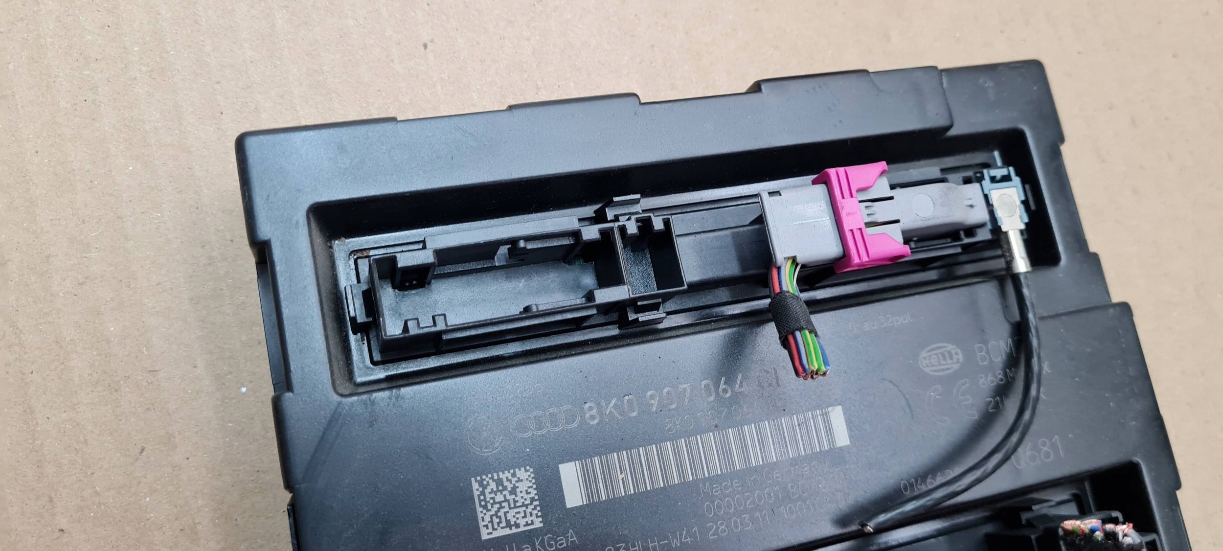 A5 8T module control unit KOMFORTU 8K0907064CP A4 B8 Q5 8R
