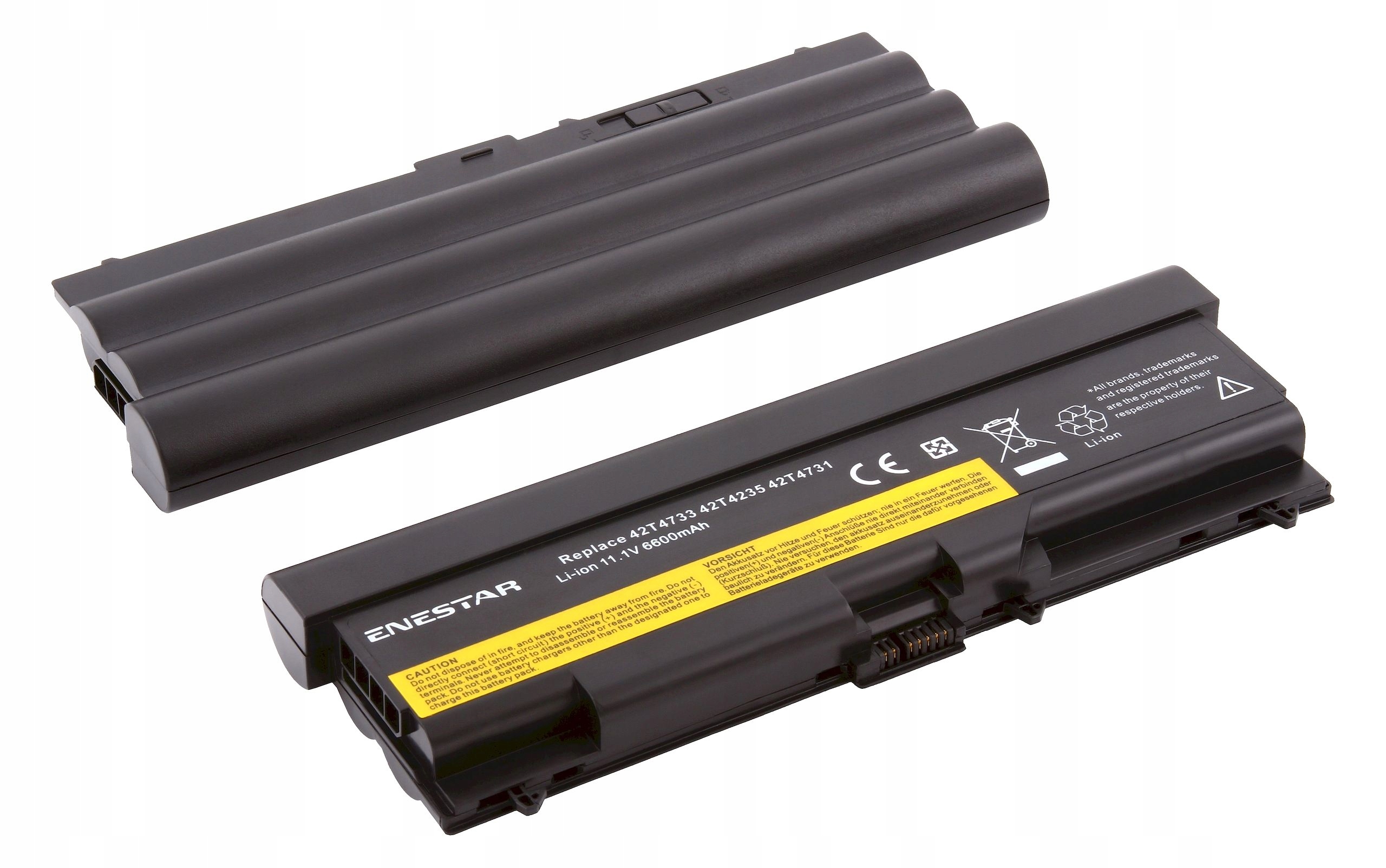 6600mAh Baterie pro Lenovo Thinkpad W530 (2441)